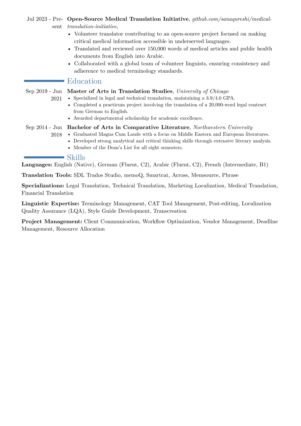 Career changer version - Page 2