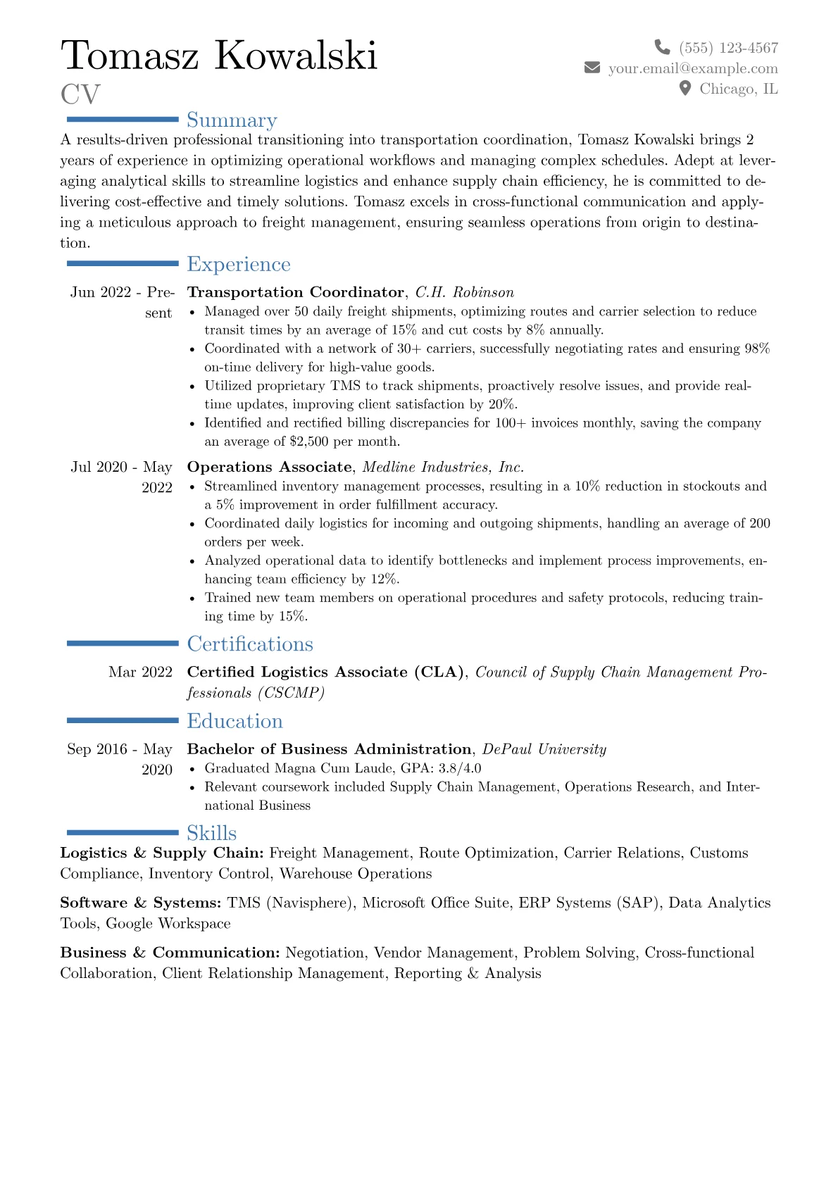 Career changer version - Page 1