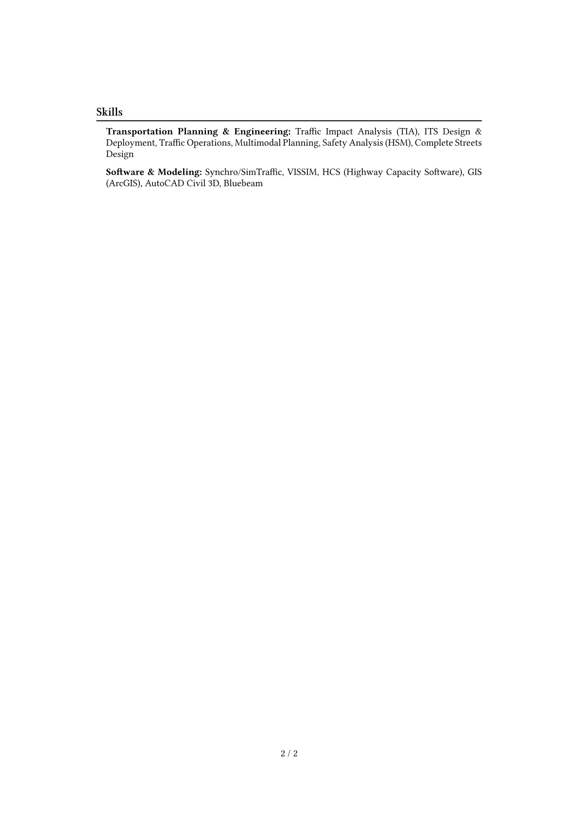 Career changer version - Page 2