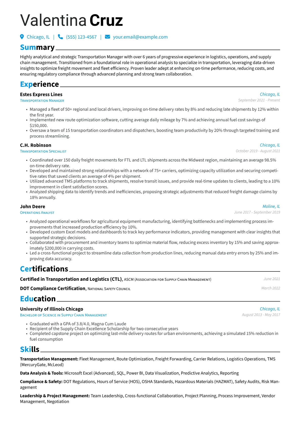 Career changer version - Page 1