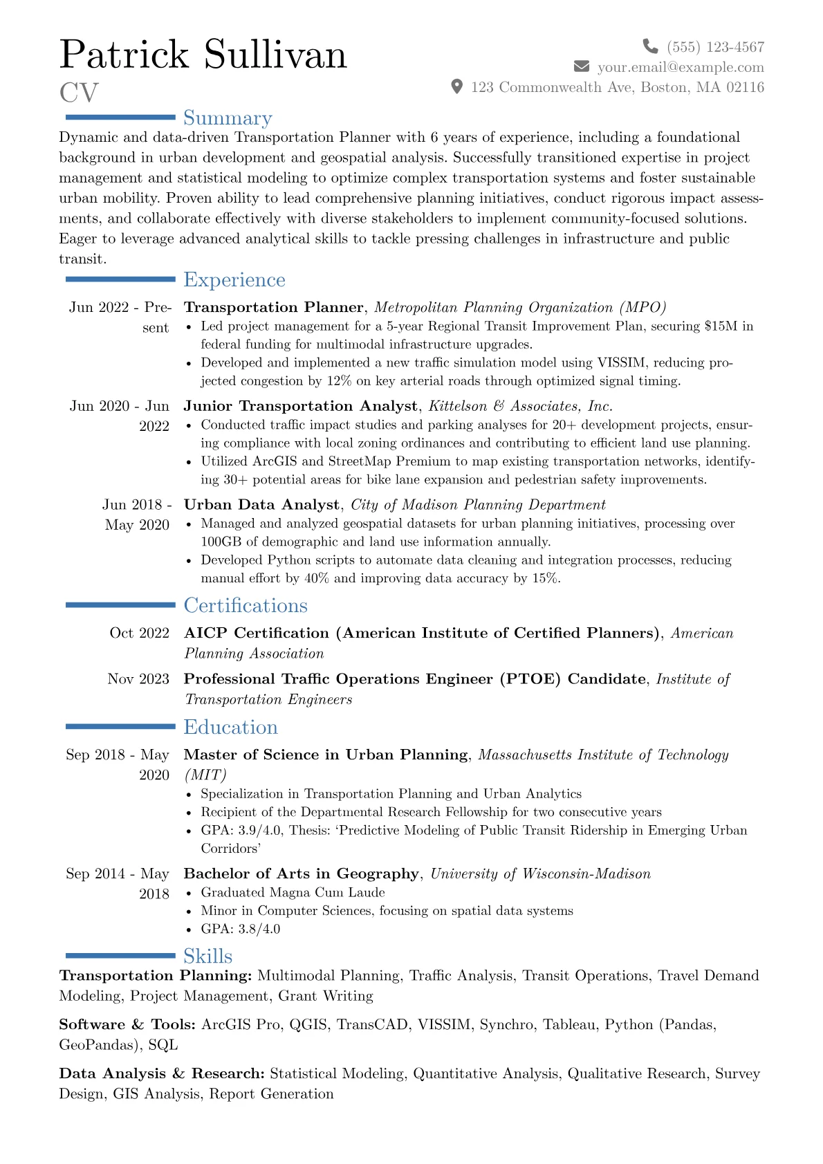 Career changer version - Page 1