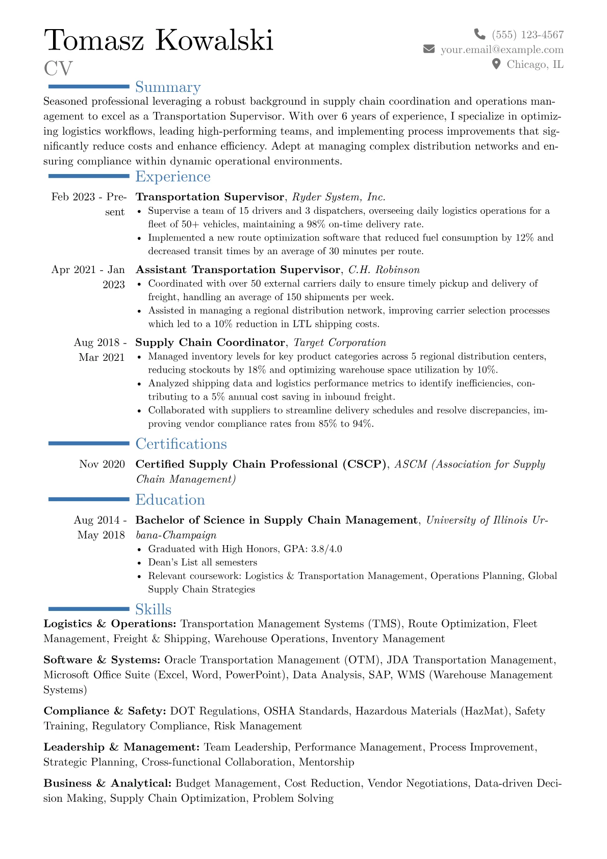 Career changer version - Page 1