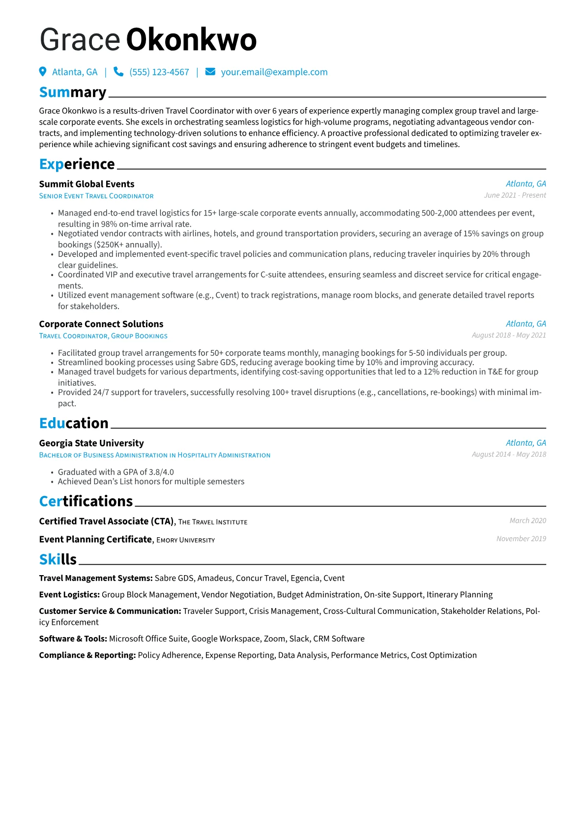 Event & Group Travel version - Page 1