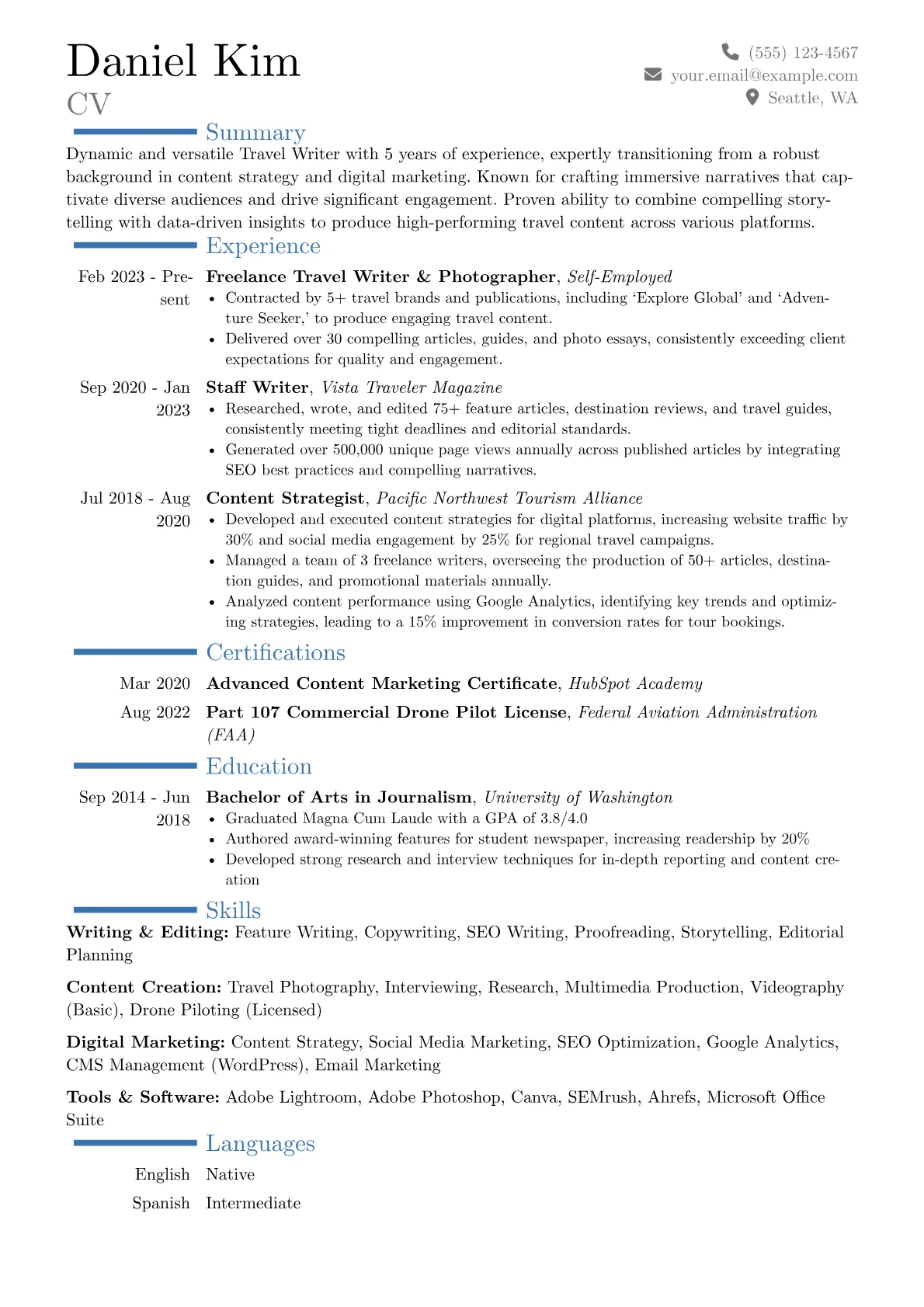 Career changer version - Page 1