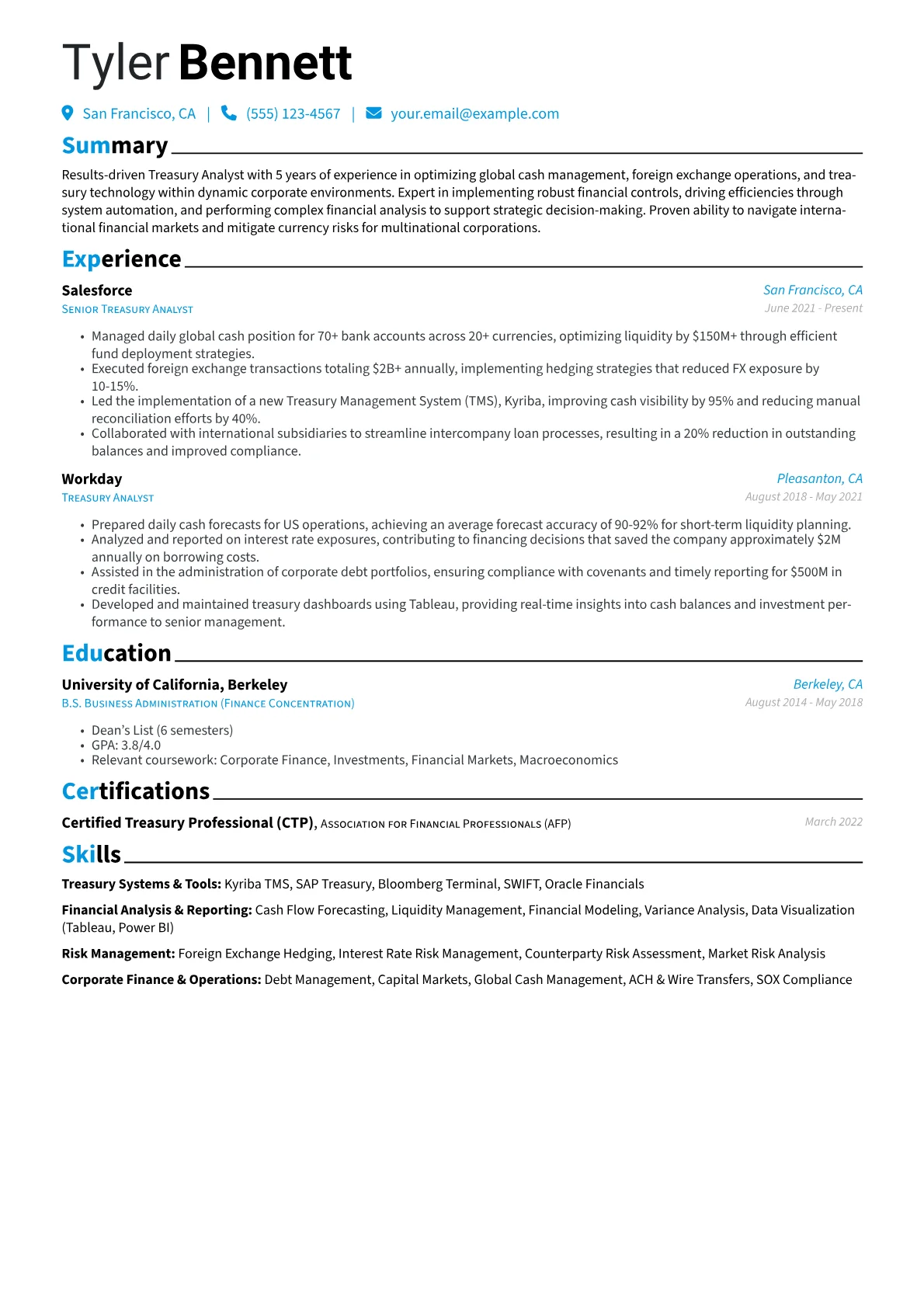 Treasury Systems & Tools version - Page 1