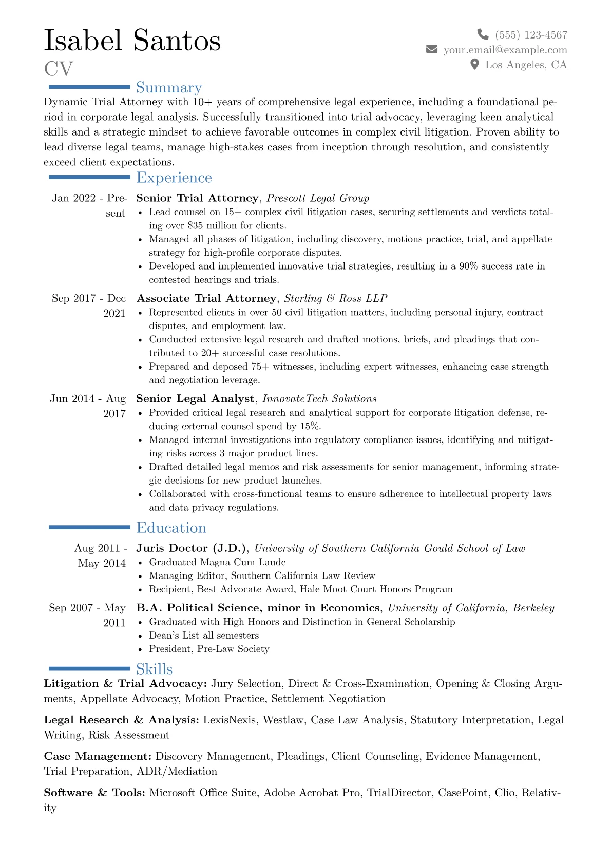 Career changer version - Page 1