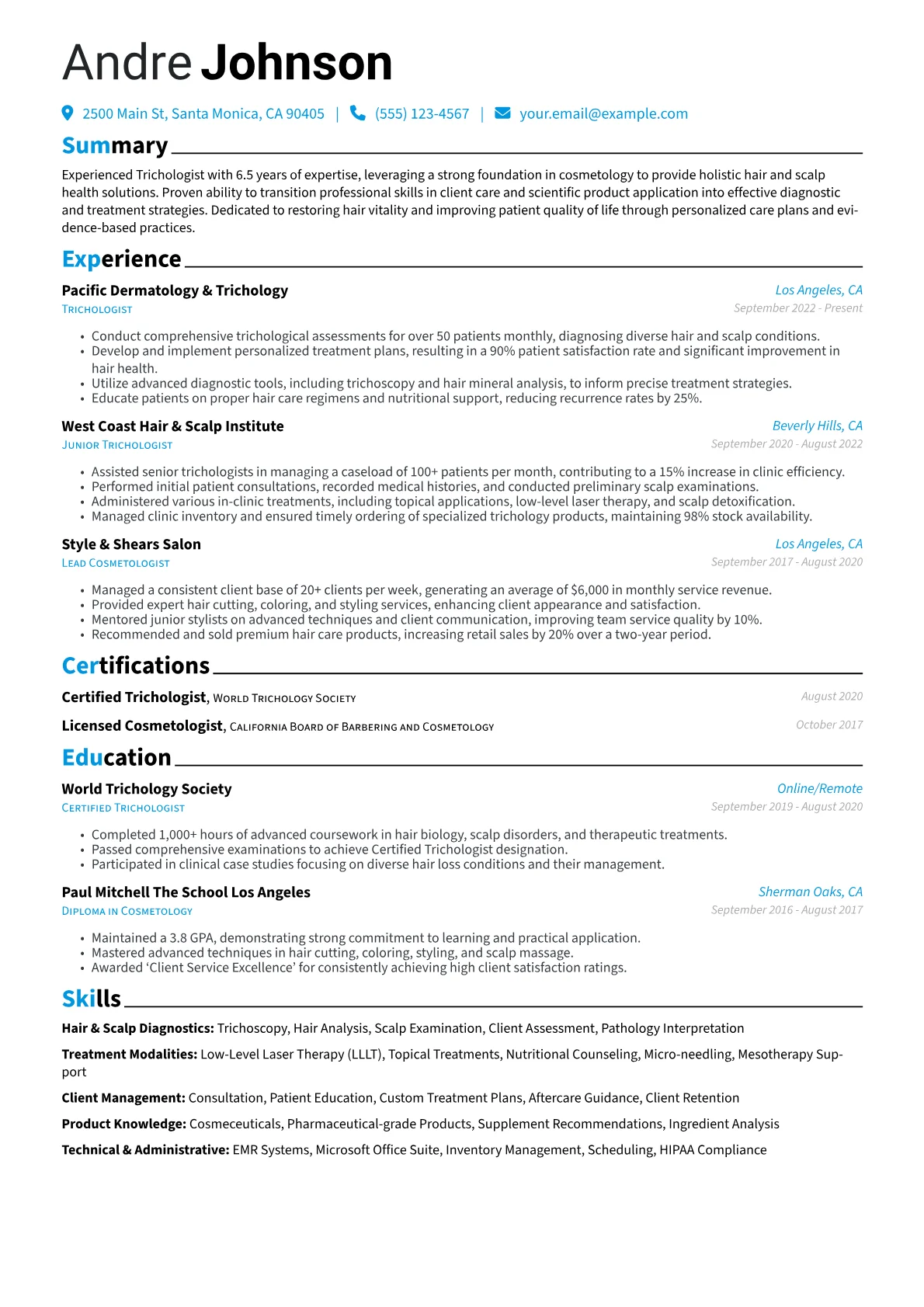 Career changer version - Page 1