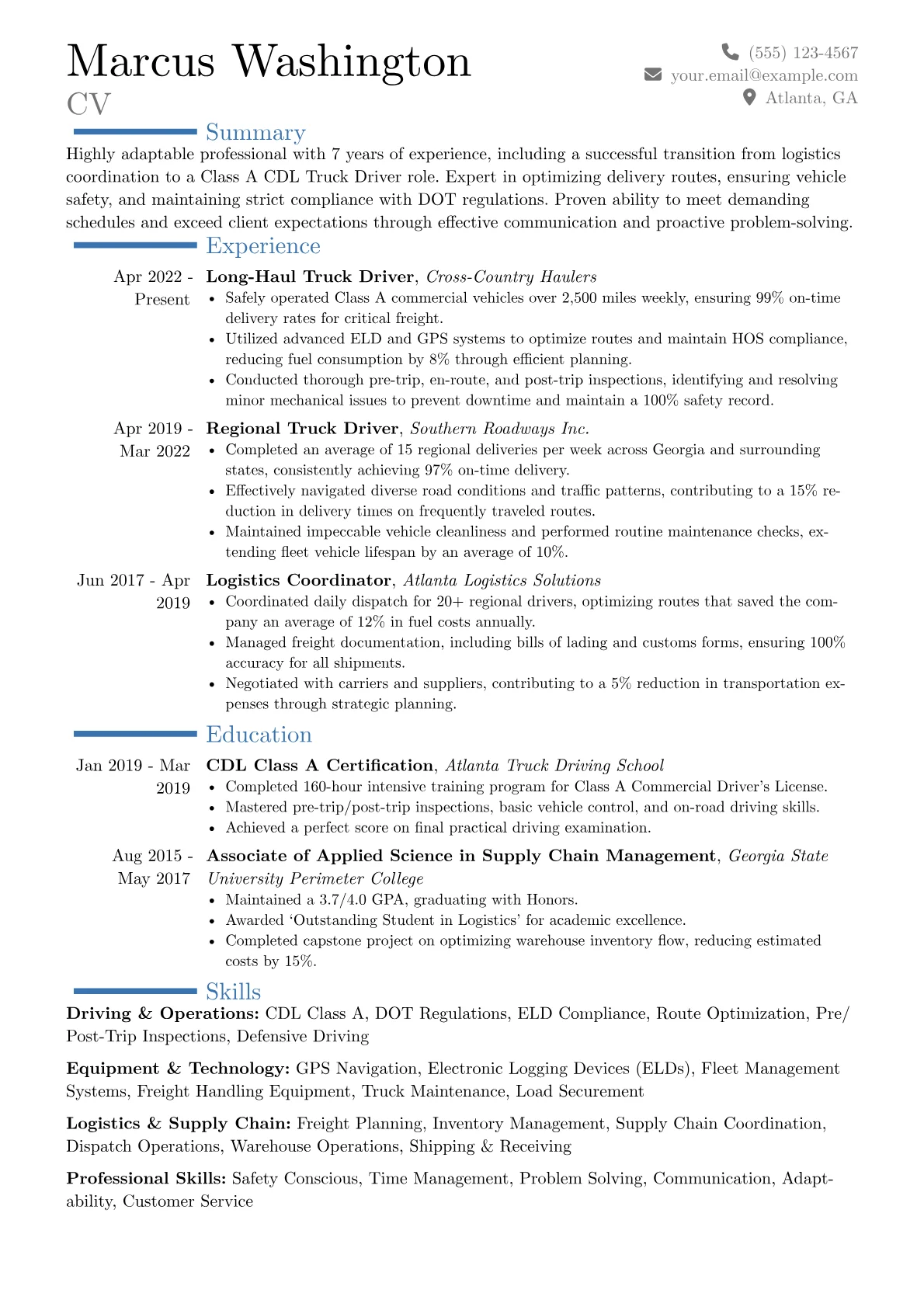 Career changer version - Page 1