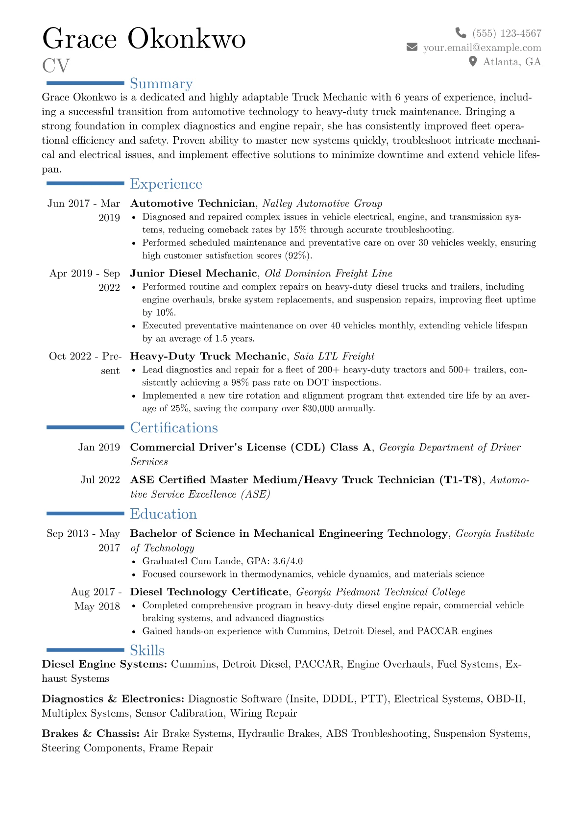 Career changer version - Page 1