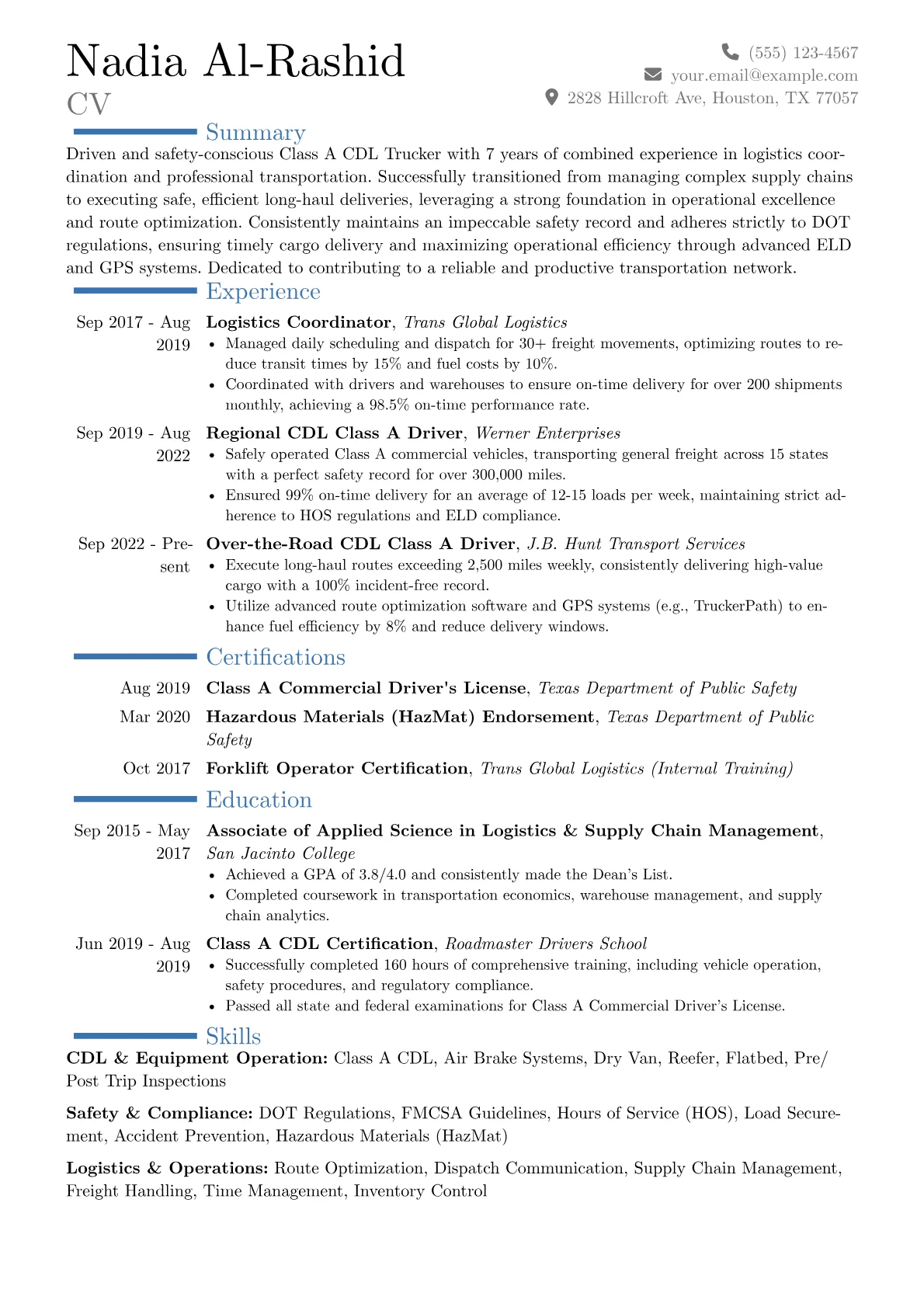 Career changer version - Page 1