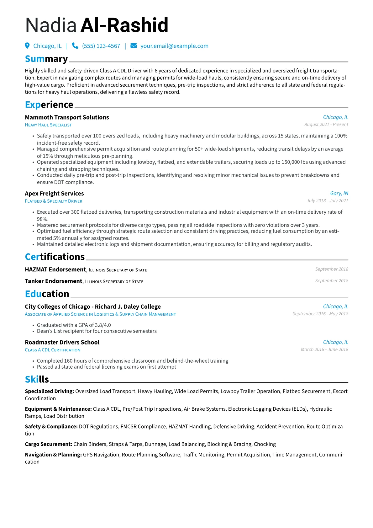 Trucking version - Page 1