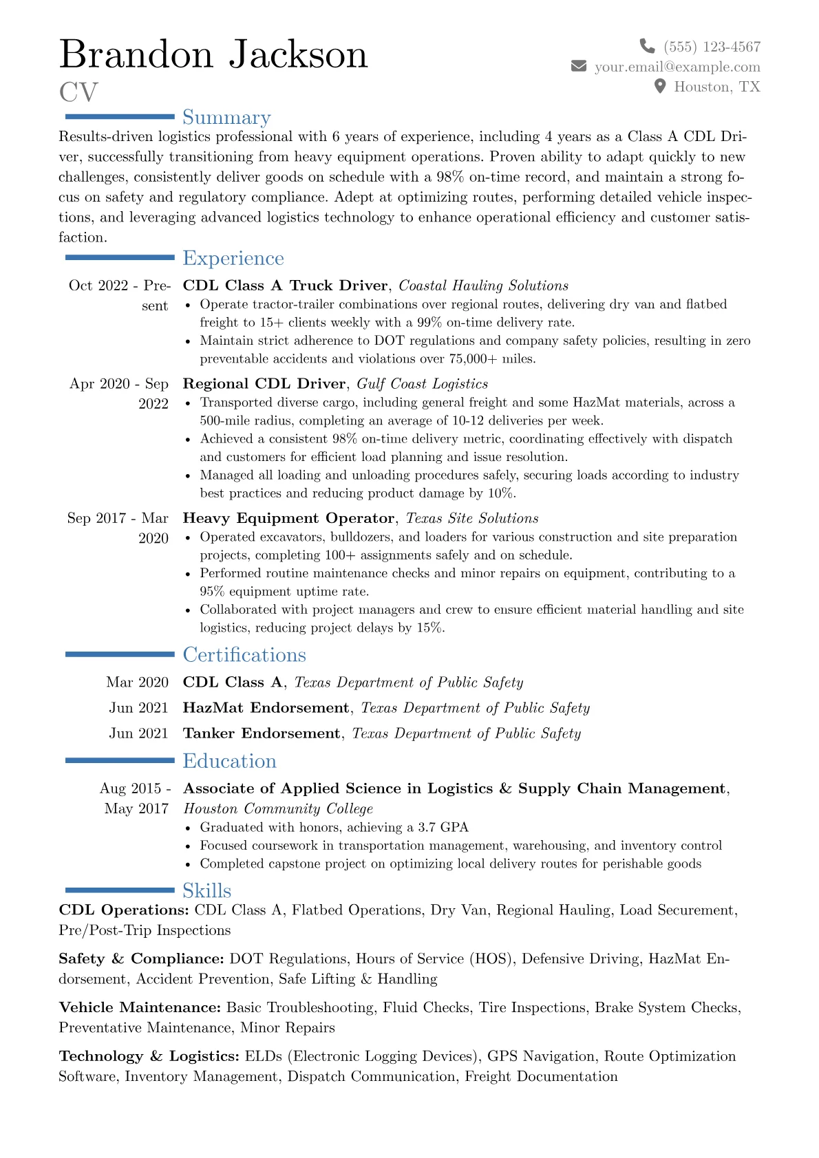 Career changer version - Page 1