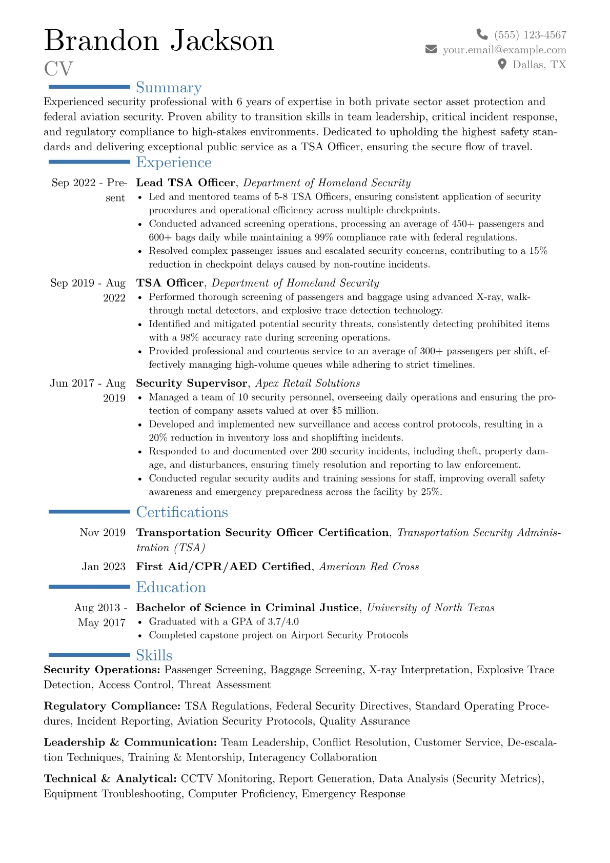 Career changer version - Page 1