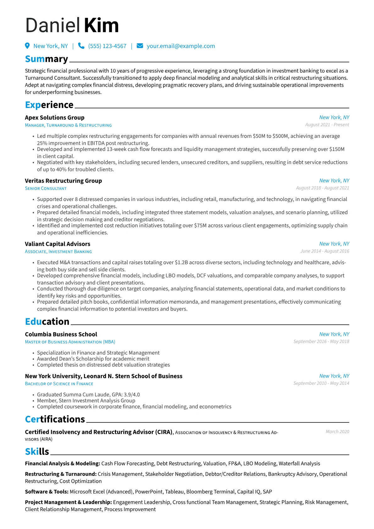 Career changer version - Page 1
