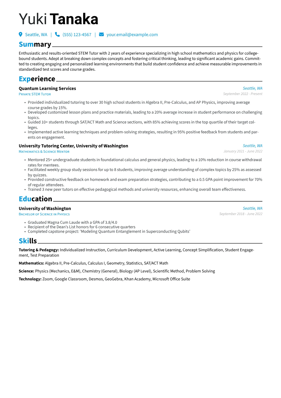 Tutoring & Pedagogy version - Page 1