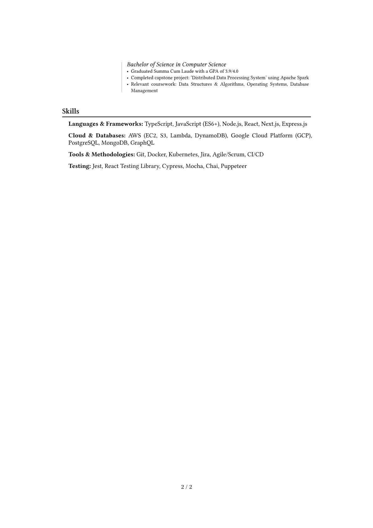 Career changer version - Page 2