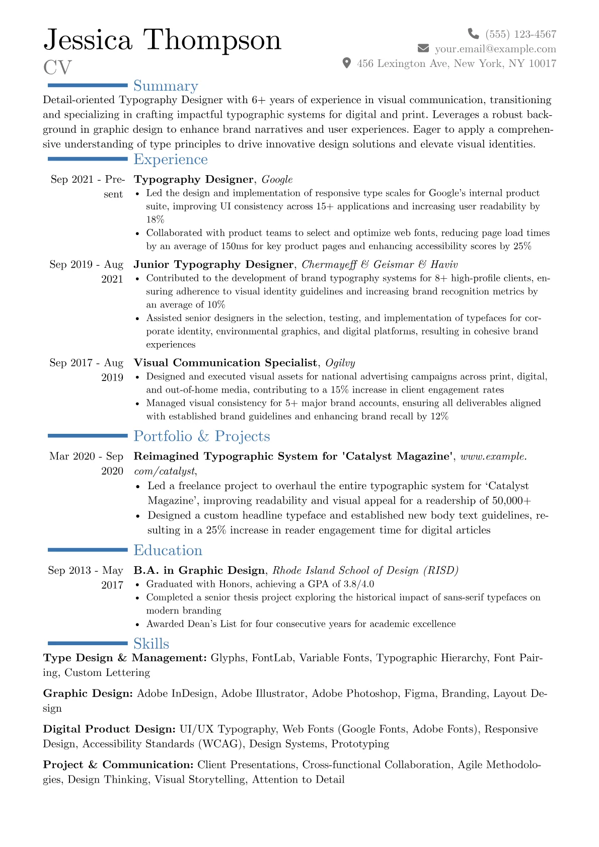 Career changer version - Page 1