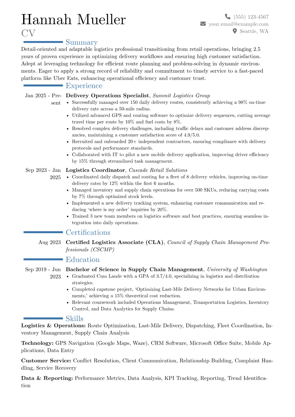 Career changer version - Page 1