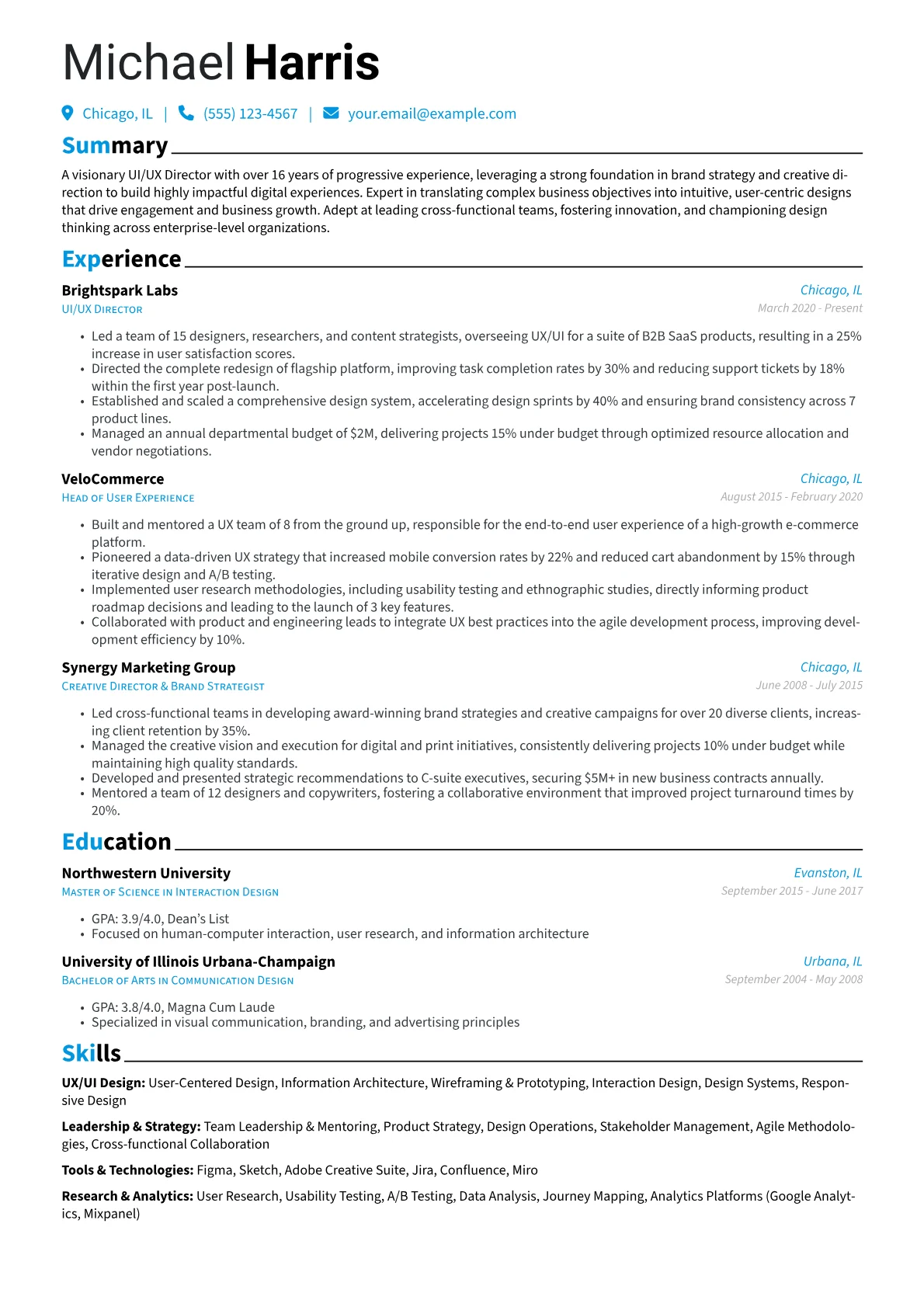 Career changer version - Page 1