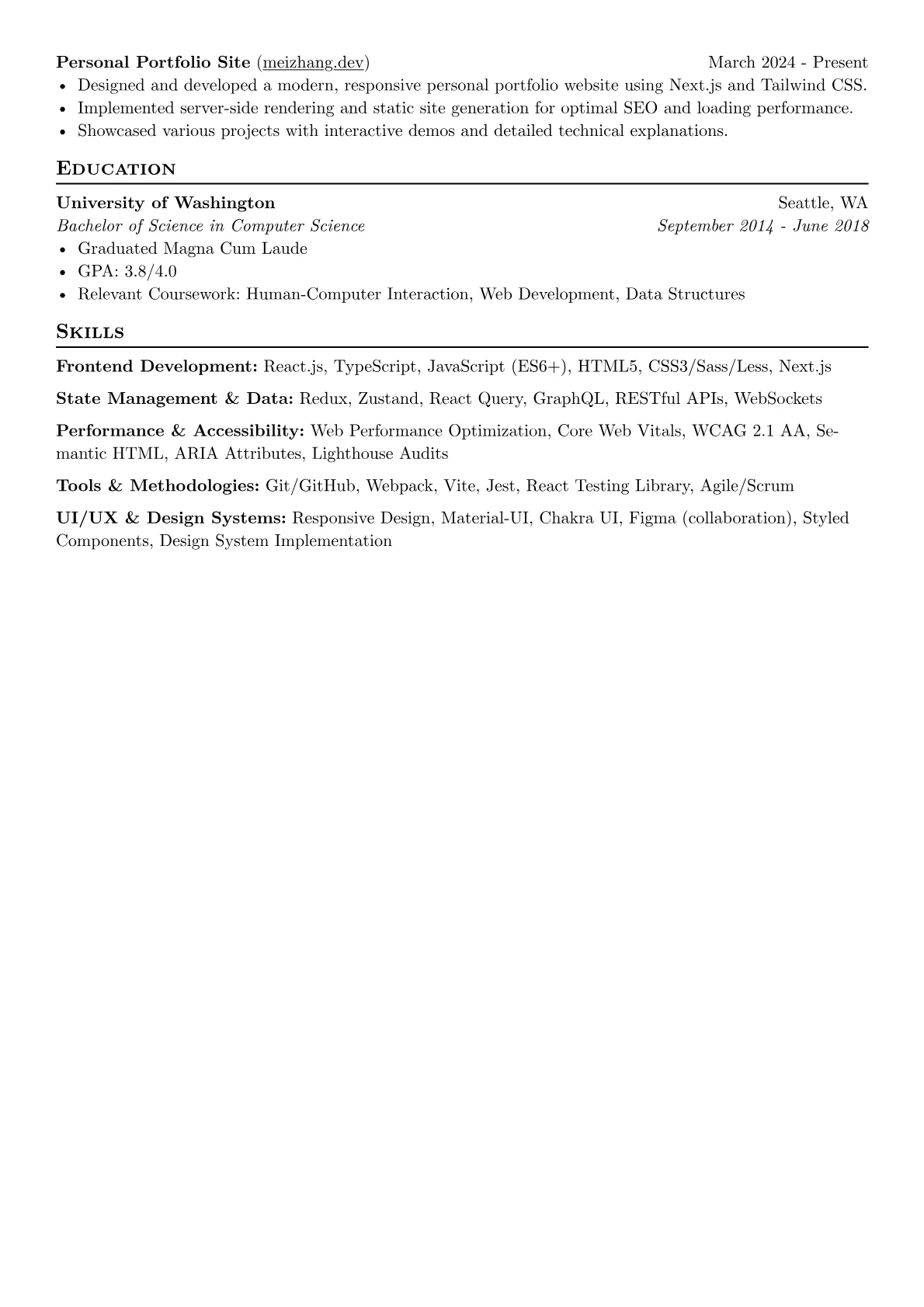Frontend Development version - Page 2