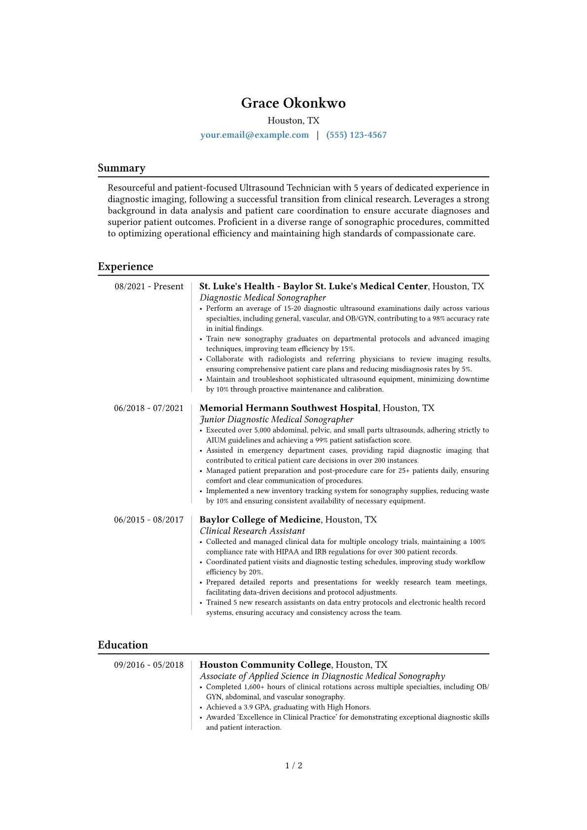 Career changer version - Page 1