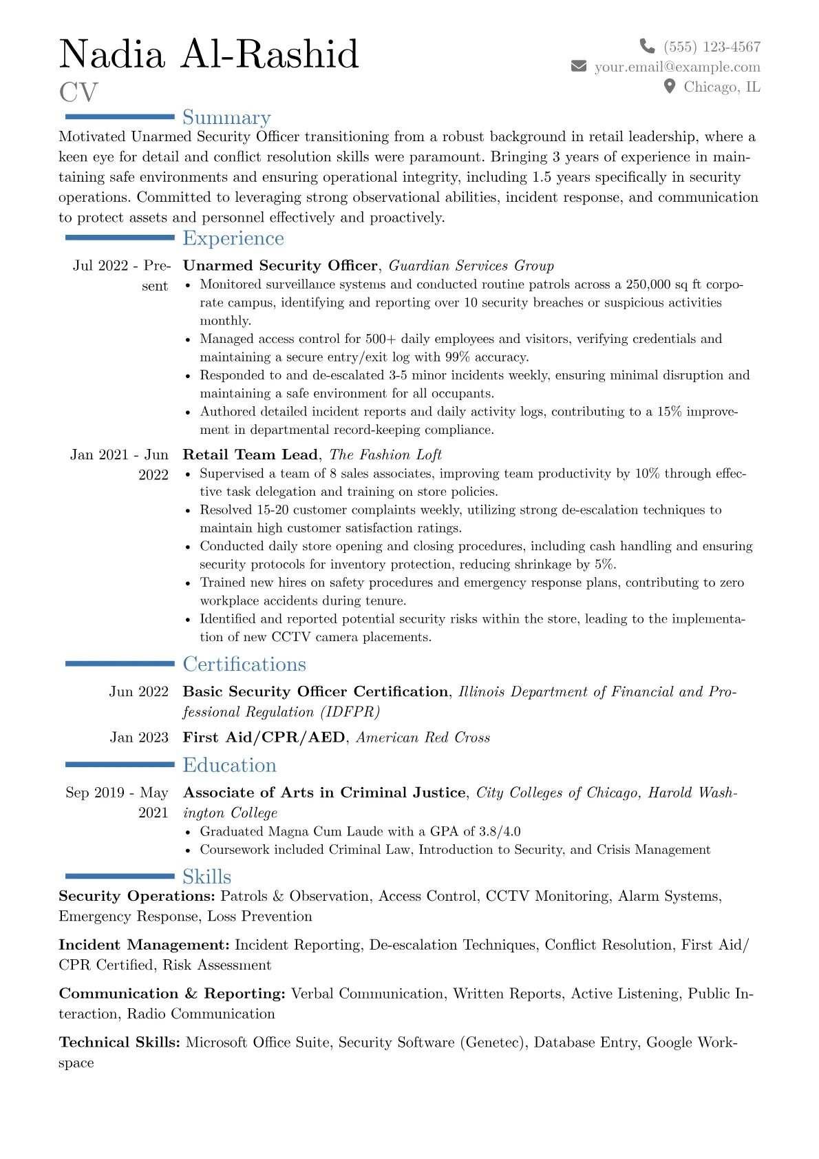 Career changer version - Page 1