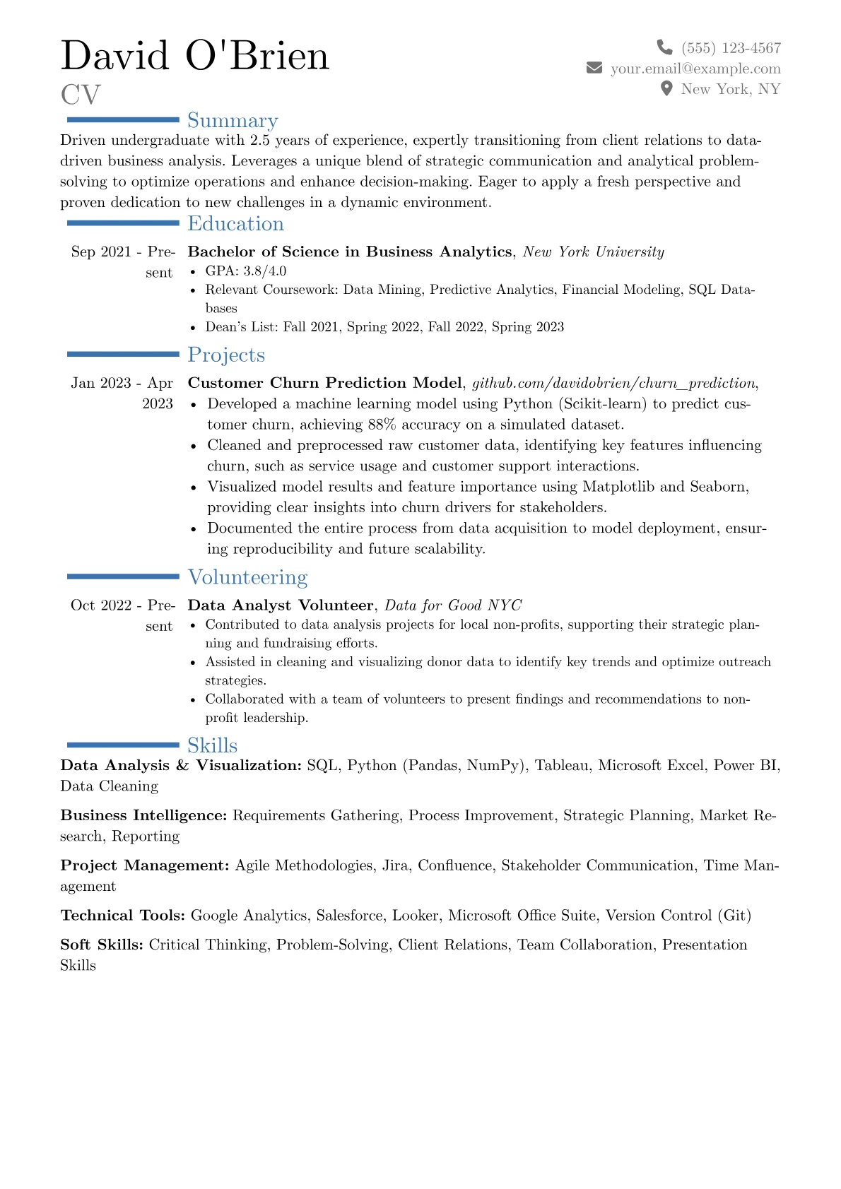 Career changer version - Page 1