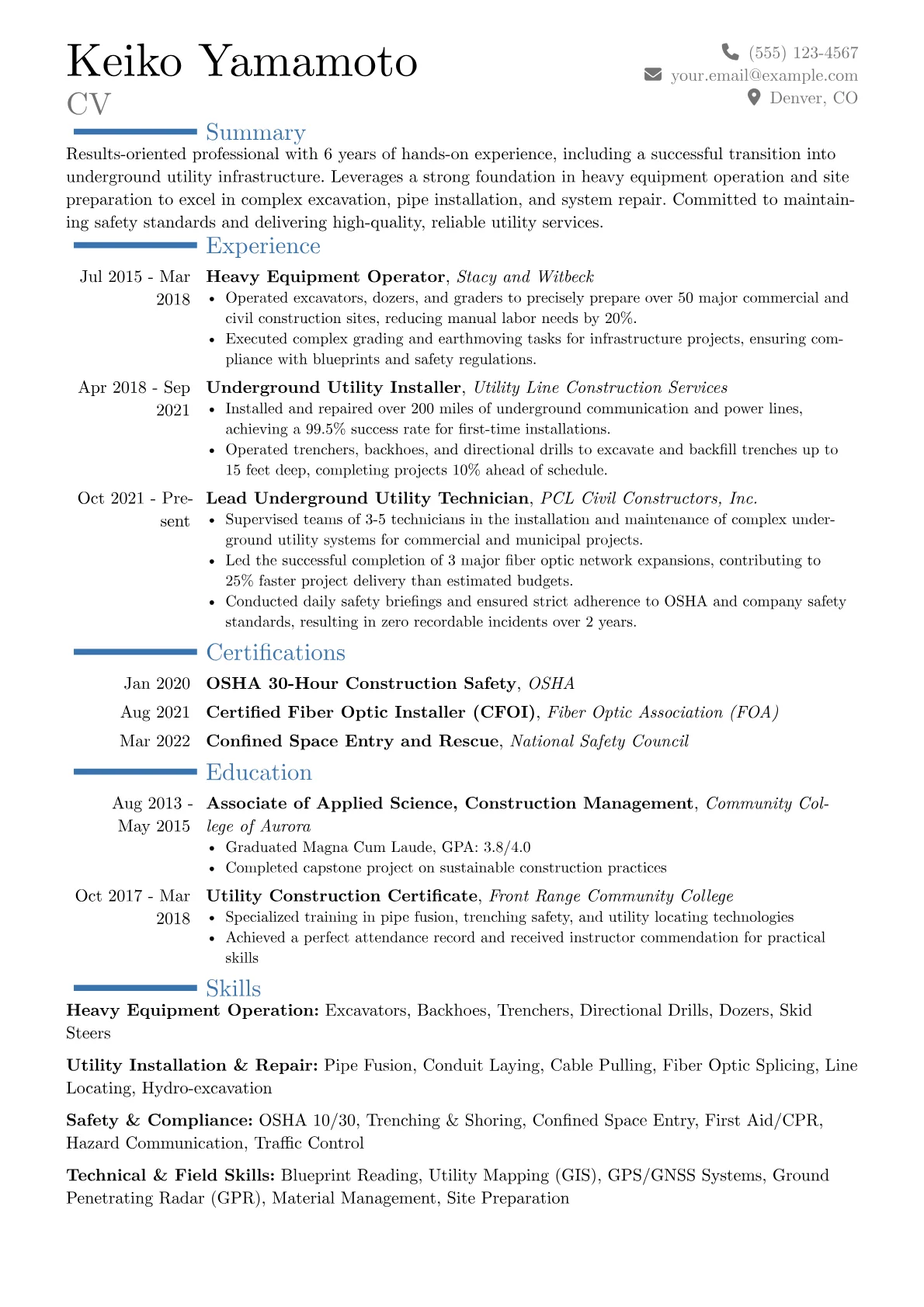 Career changer version - Page 1