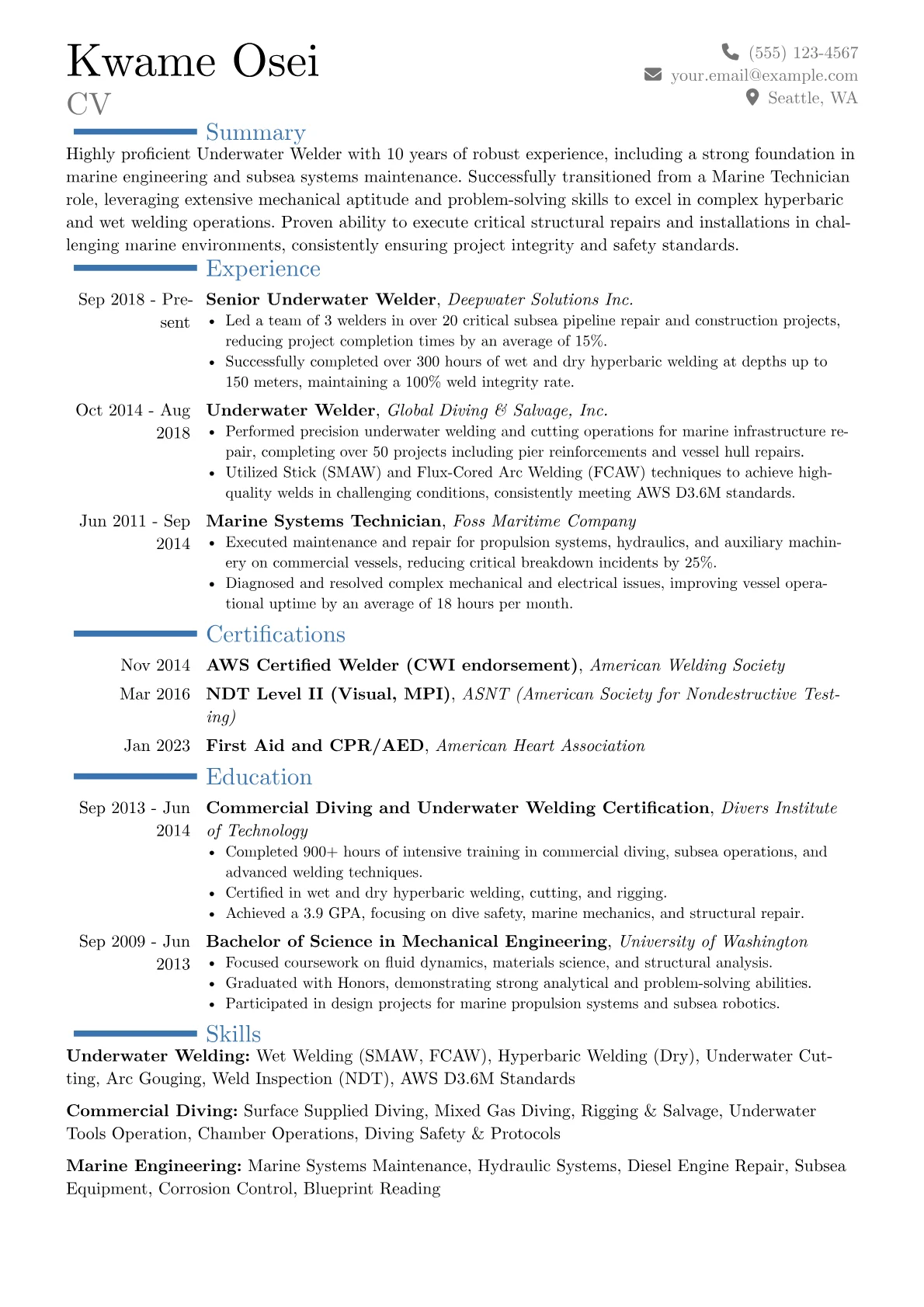 Career changer version - Page 1