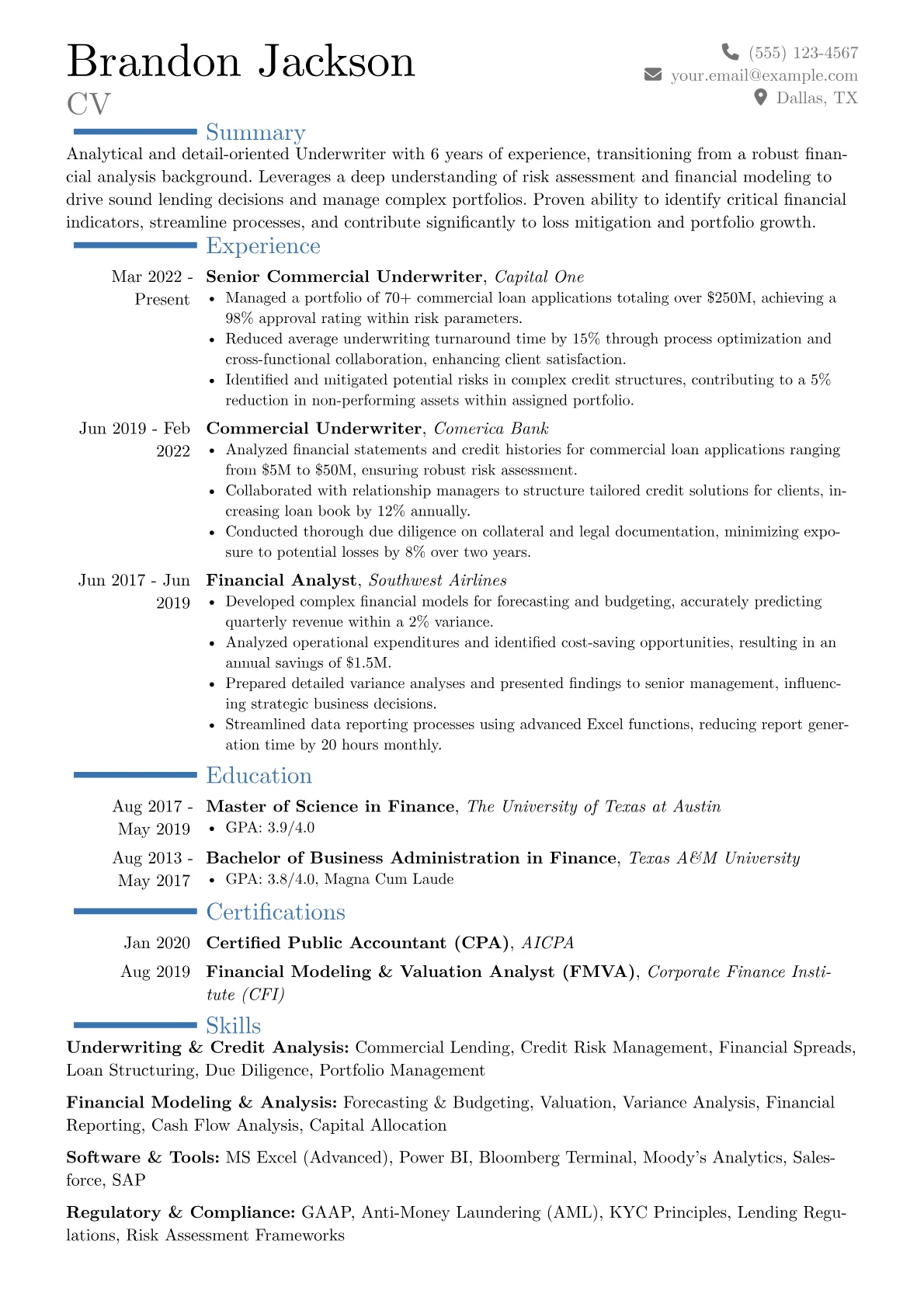 Career changer version - Page 1