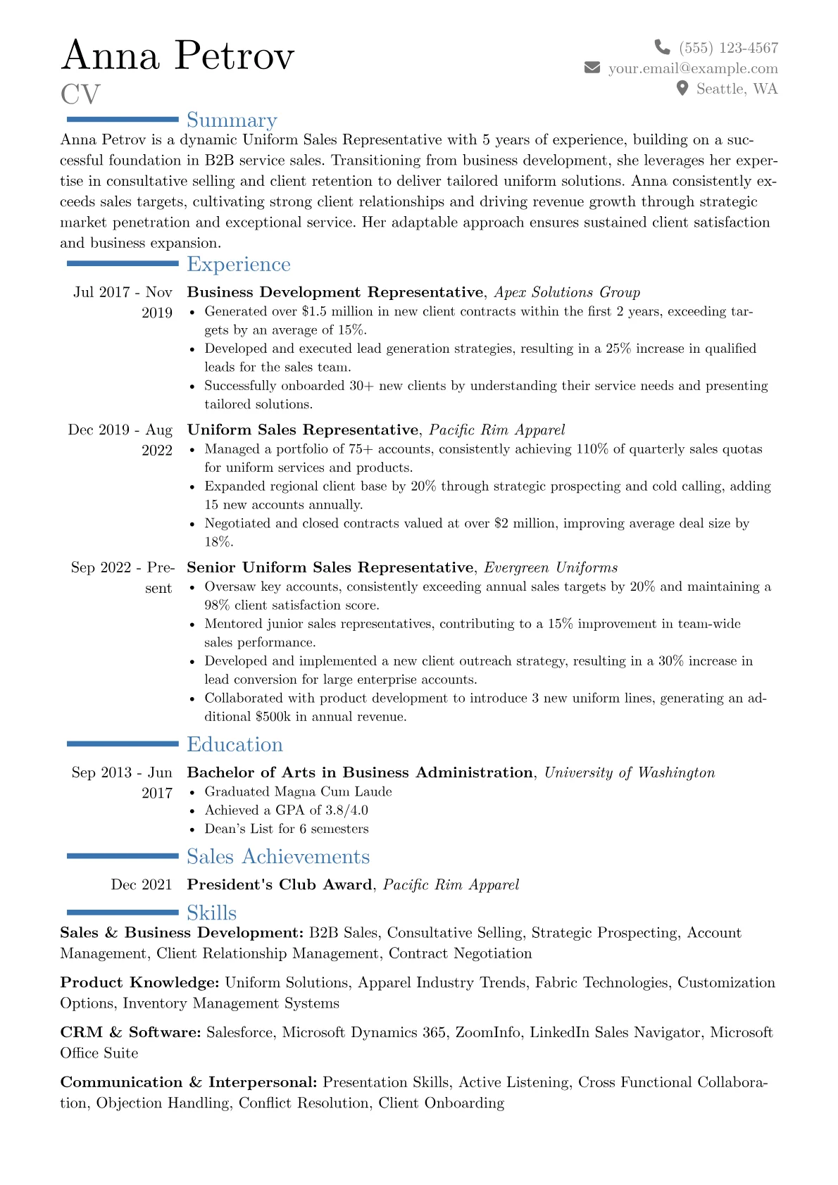 Career changer version - Page 1