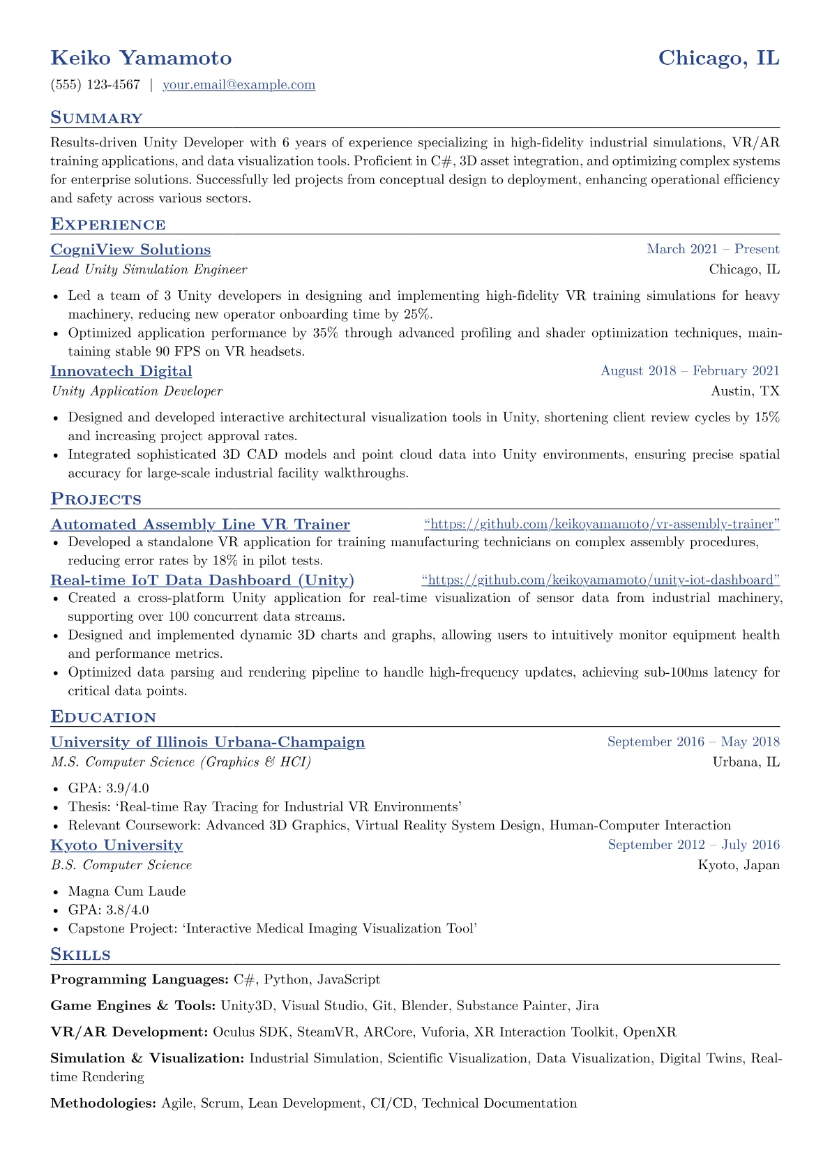 Unity Enterprise version - Page 1