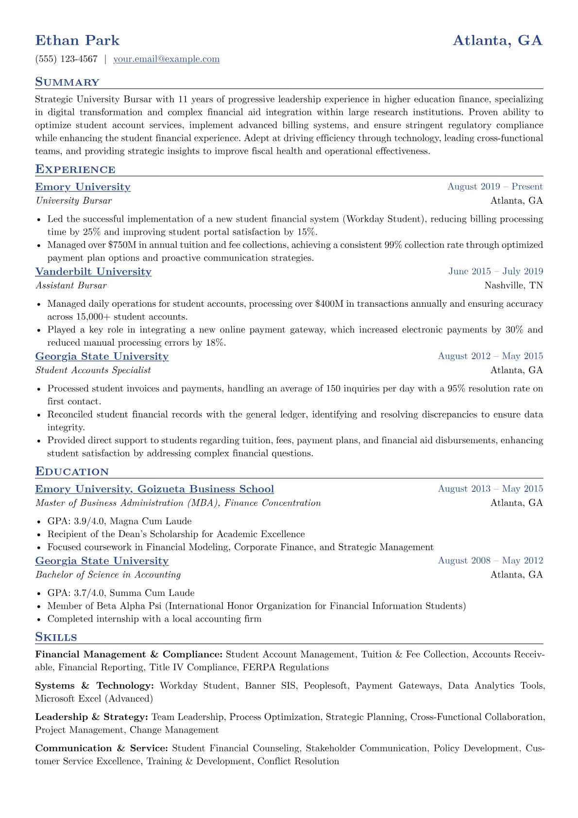 Financial Management version - Page 1