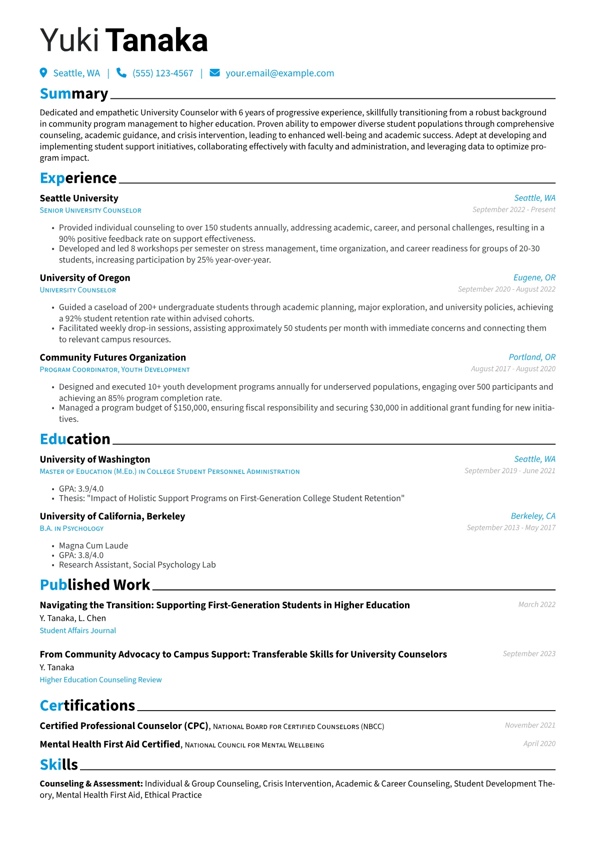 Career changer version - Page 1
