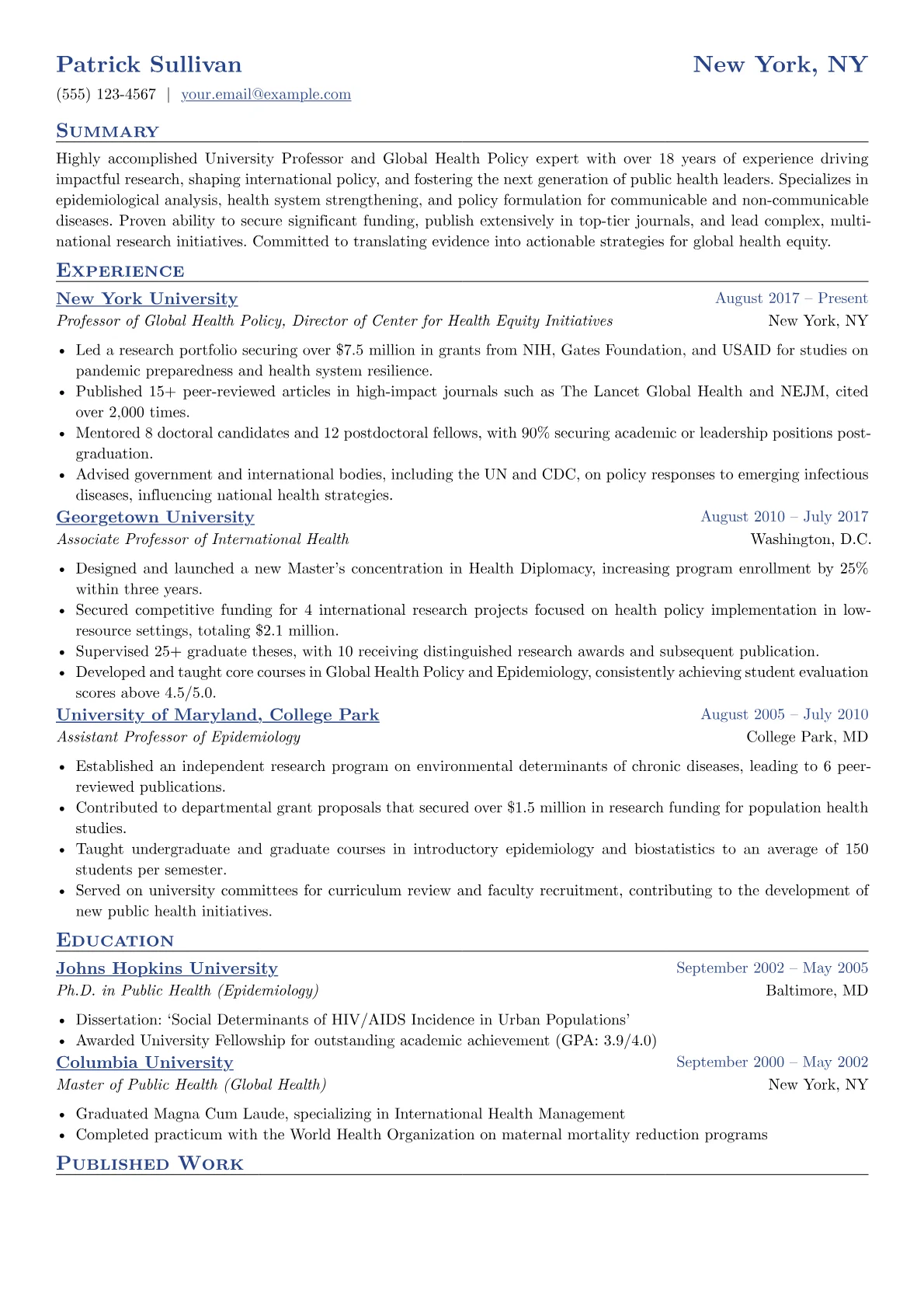 University Professor version - Page 1