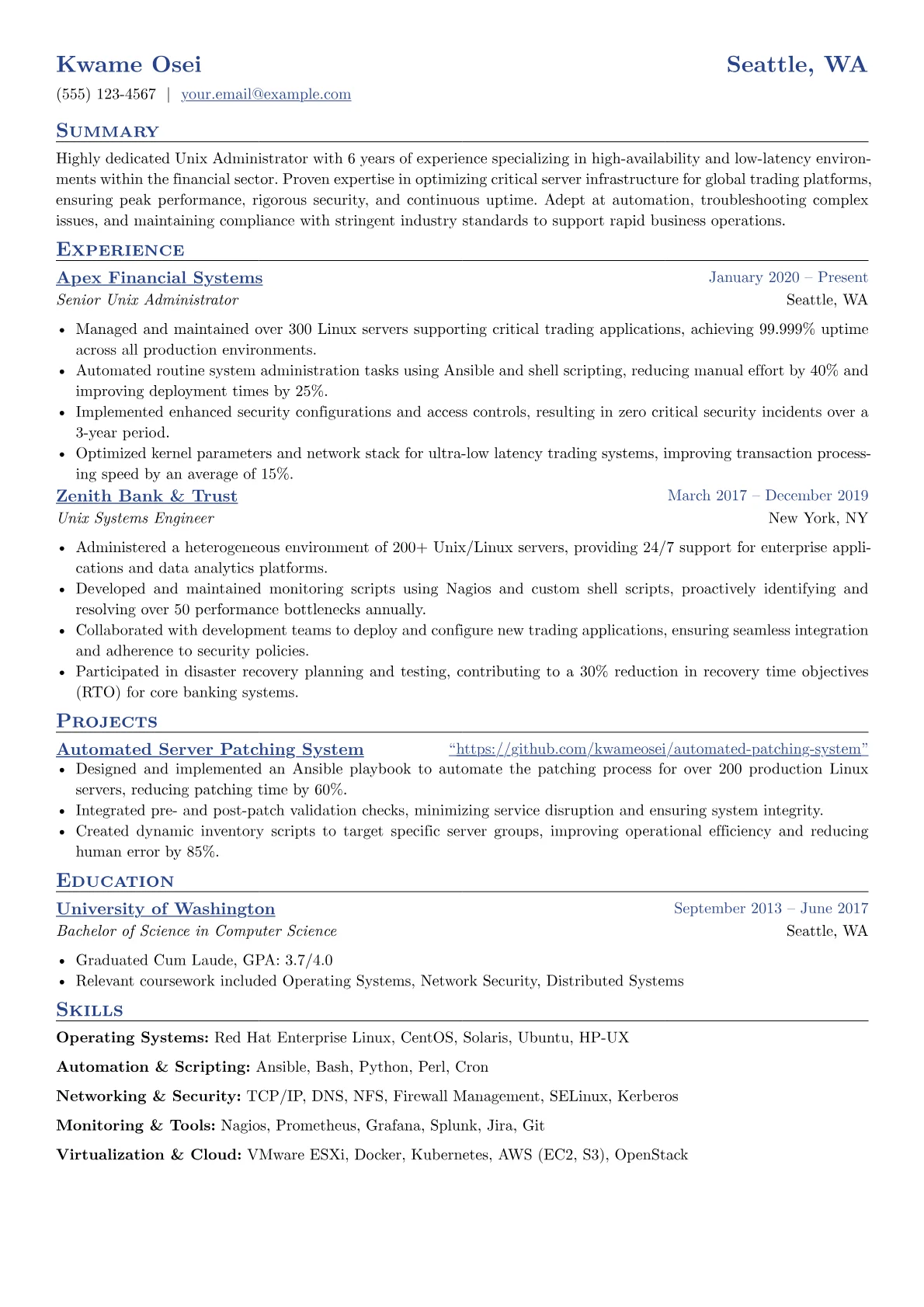 Financial Services Focus version - Page 1