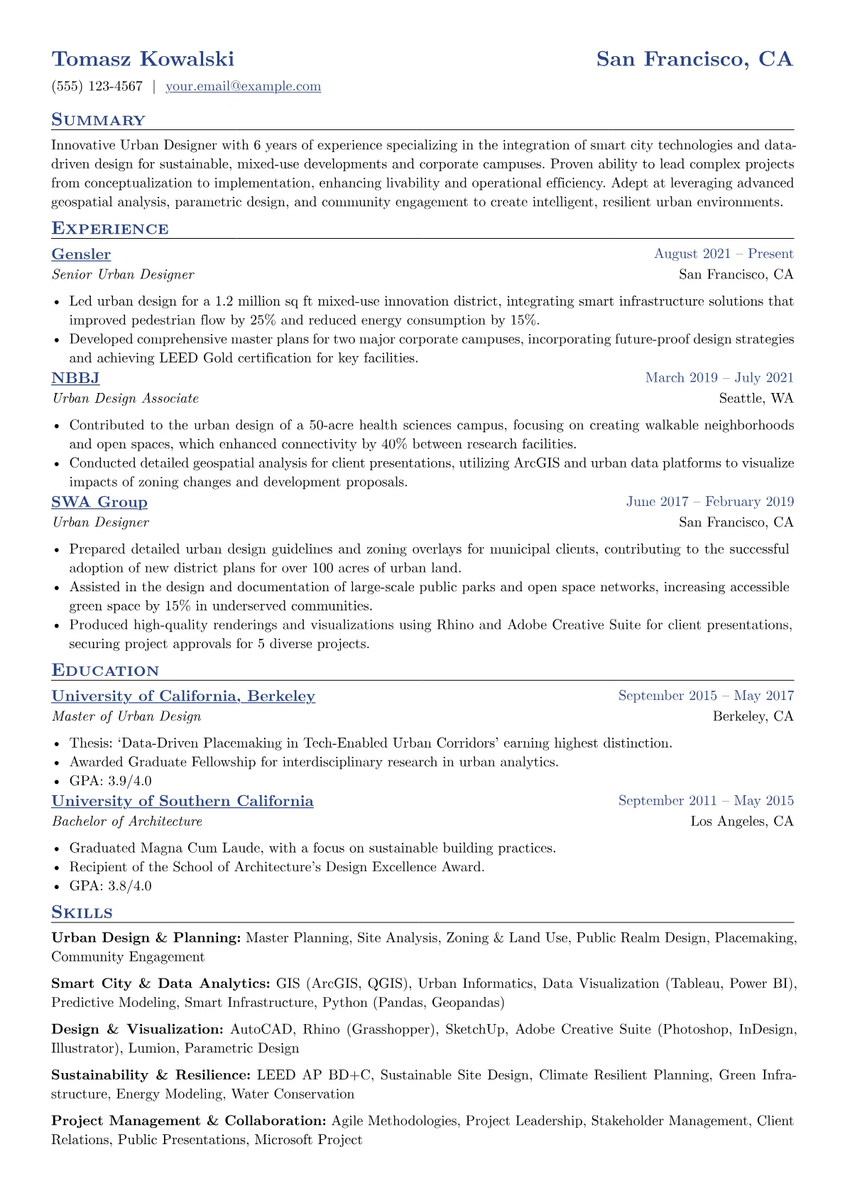 Urban Designer Smart version - Page 1