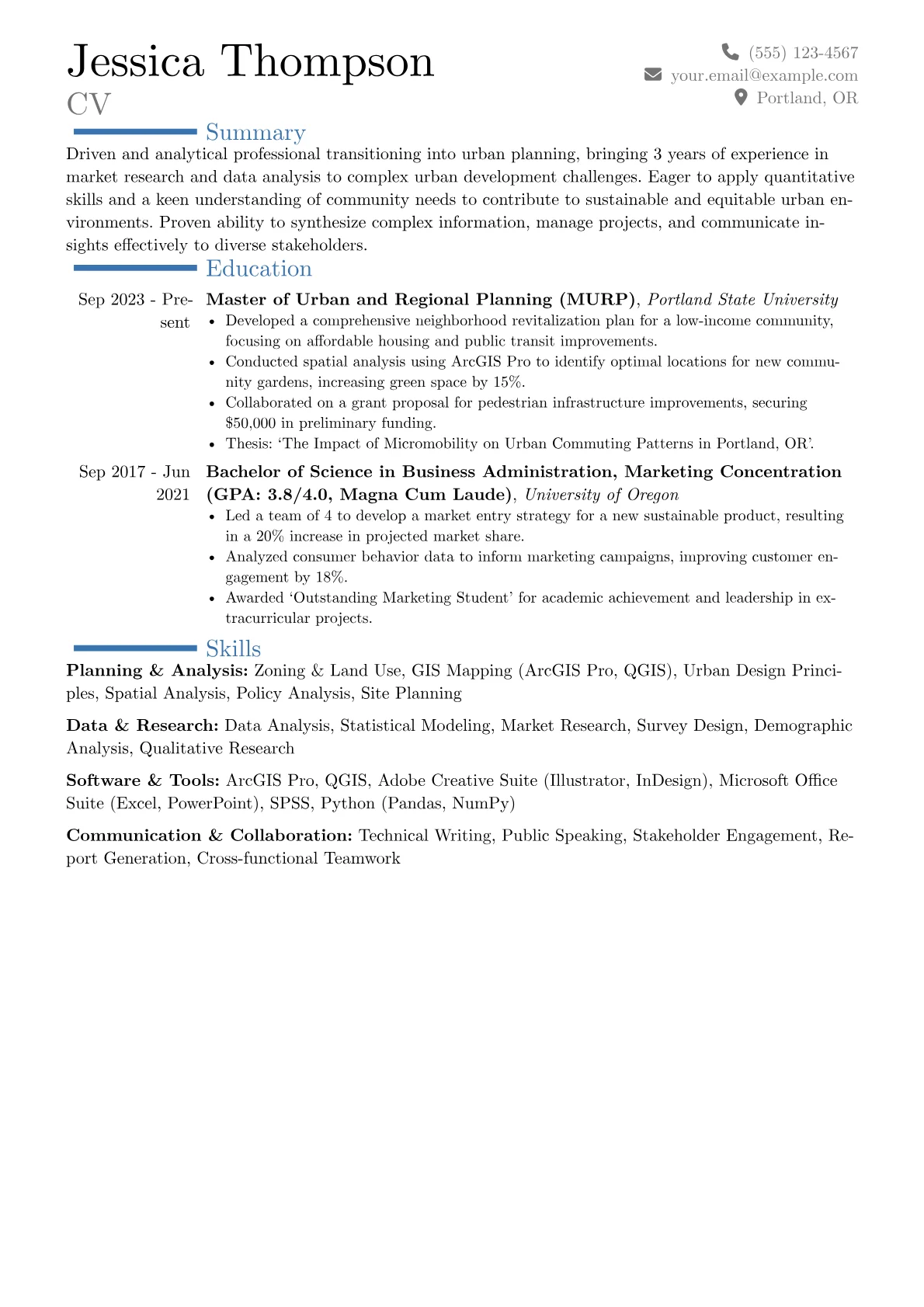 Career changer version - Page 1