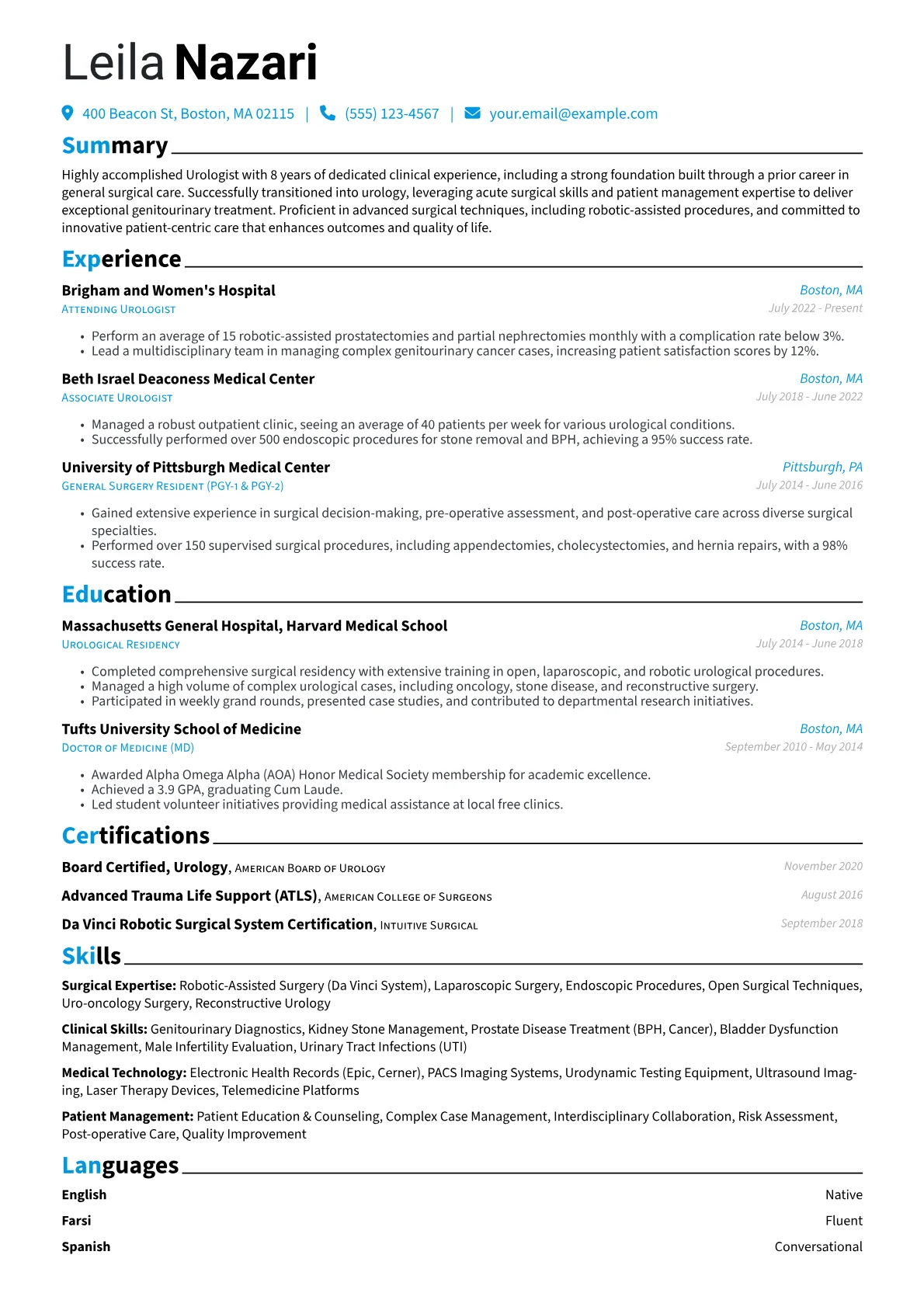 Career changer version - Page 1