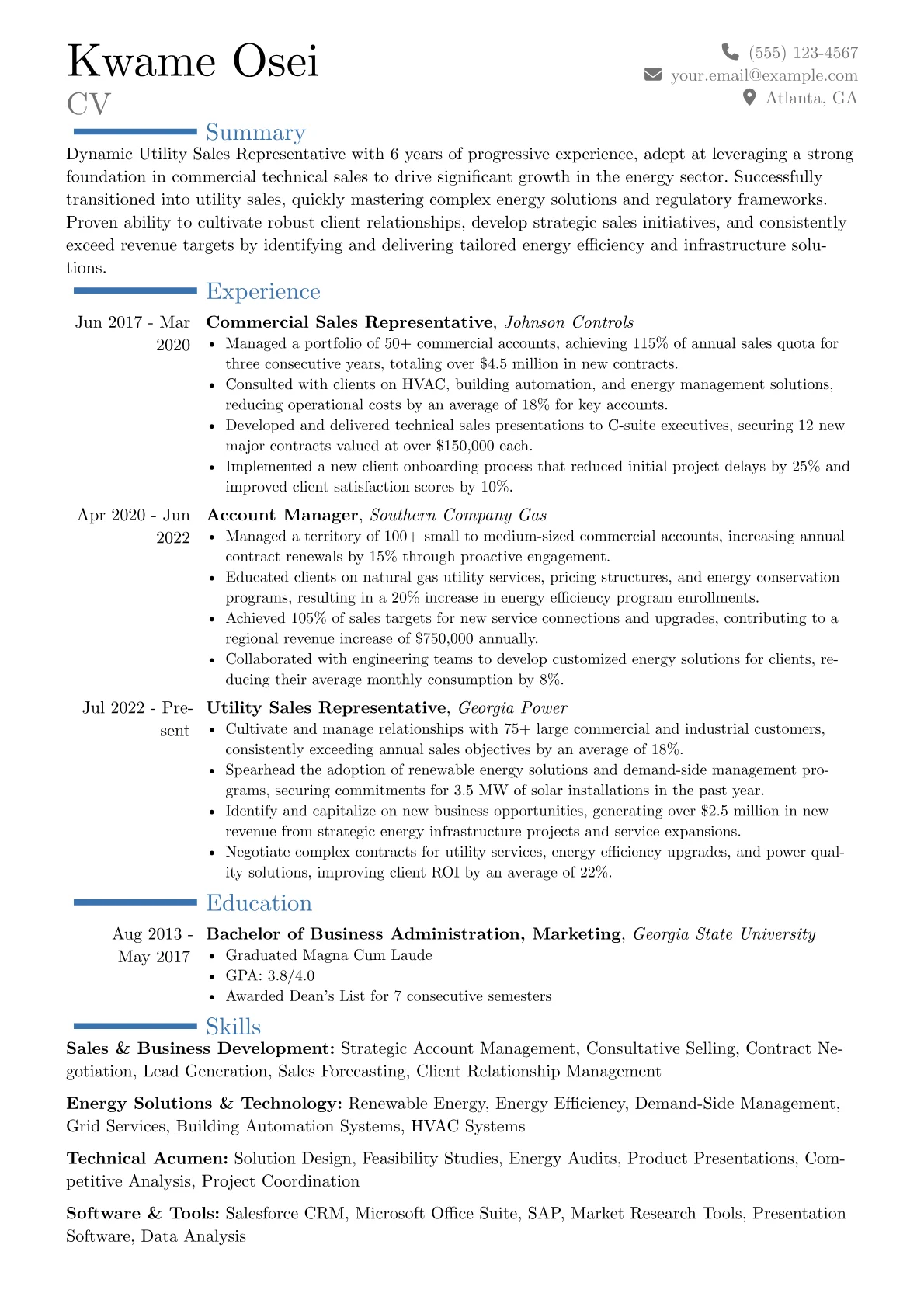 Career changer version - Page 1