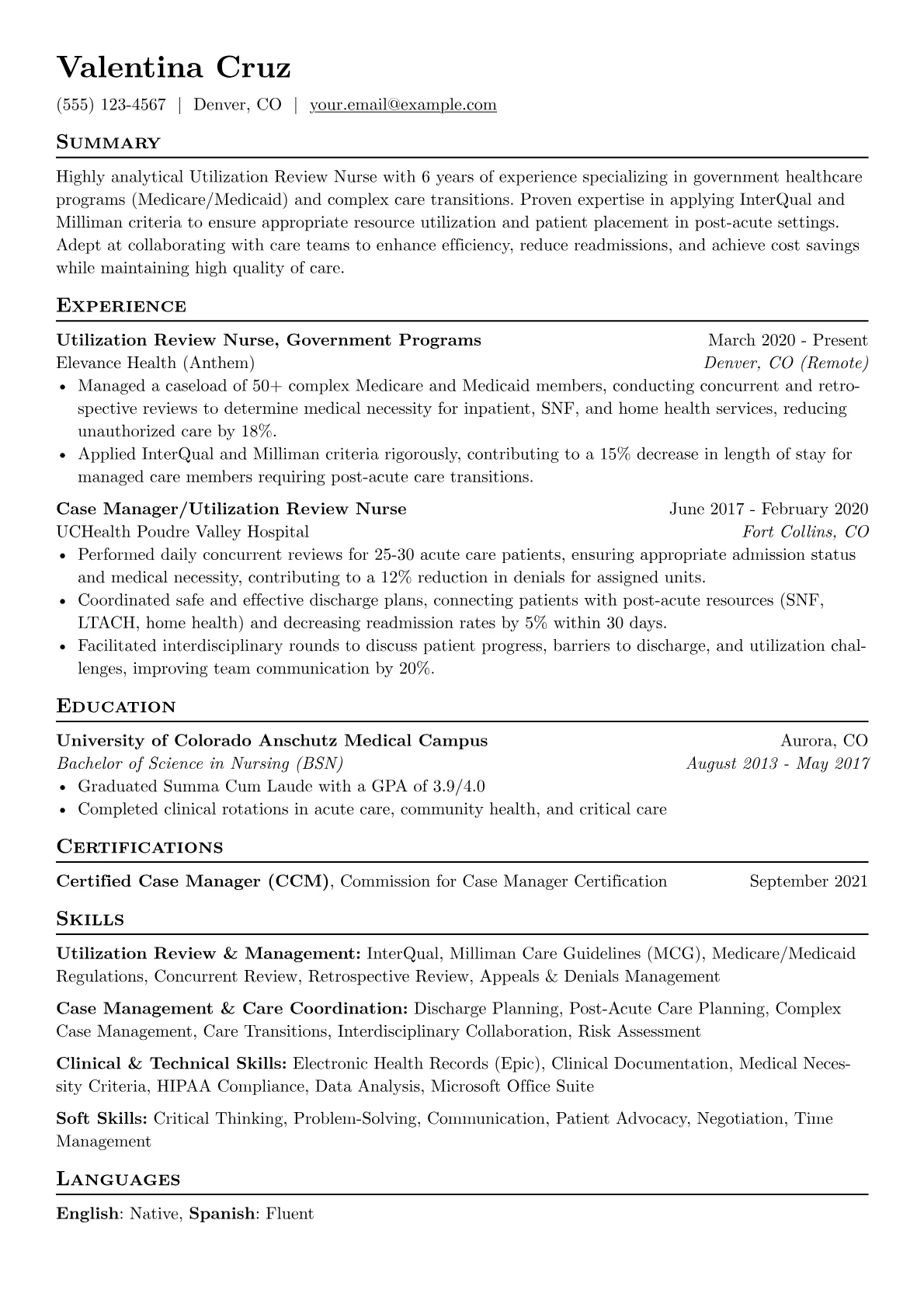 Specialization version - Page 1