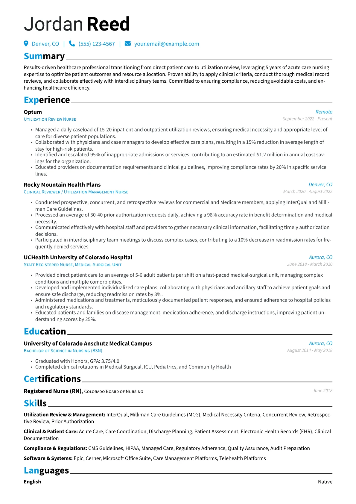 Career changer version - Page 1