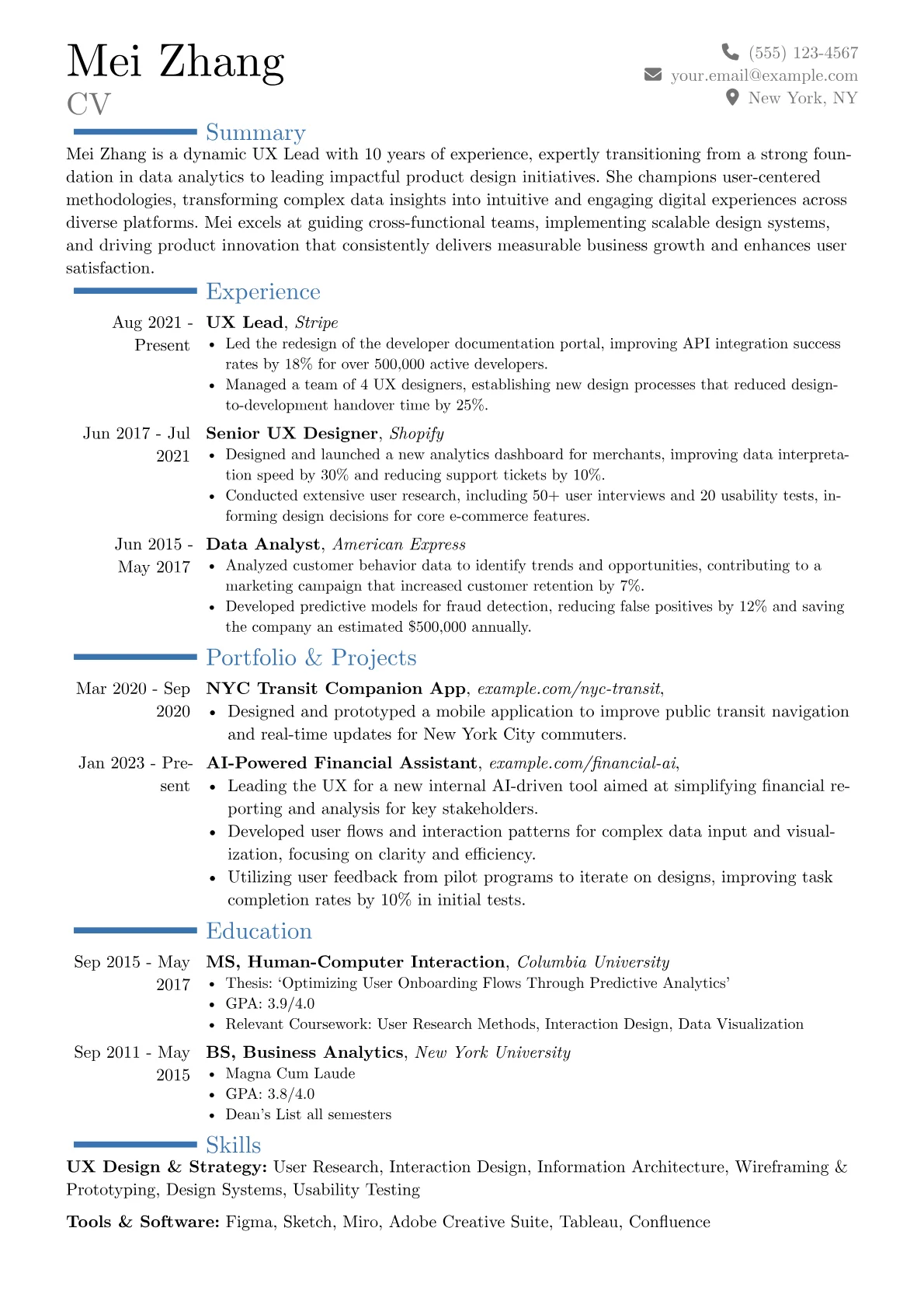 Career changer version - Page 1