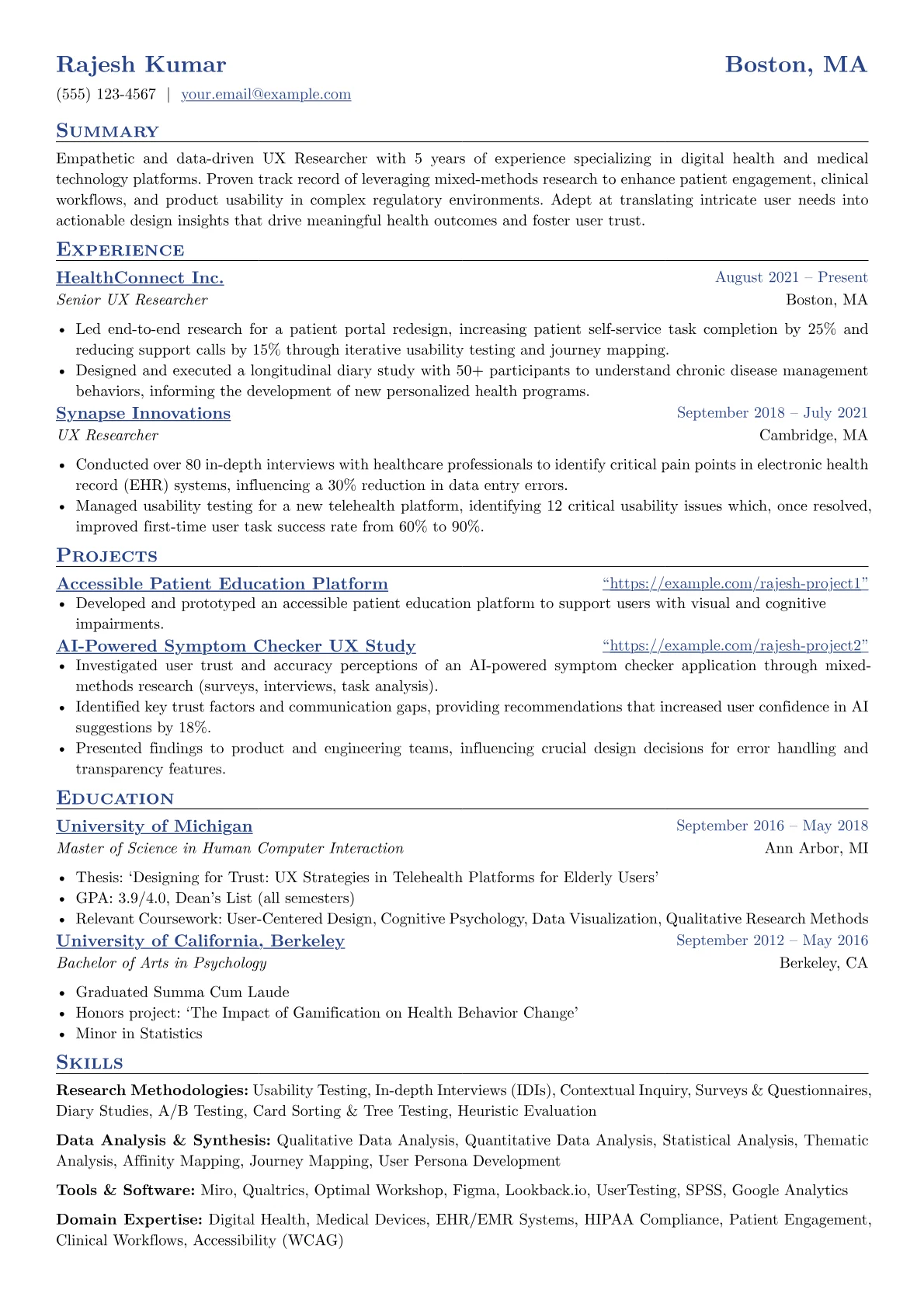 Healthcare Tech Specialist version - Page 1