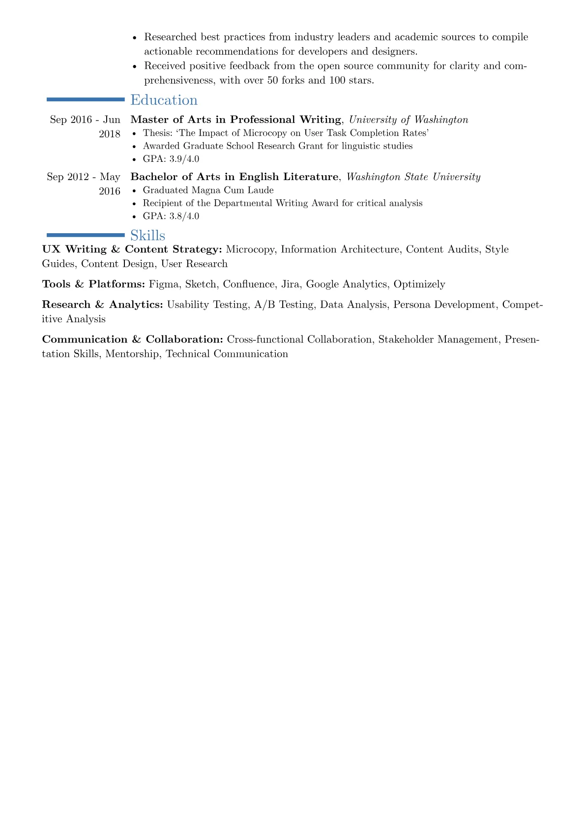 Career changer version - Page 2