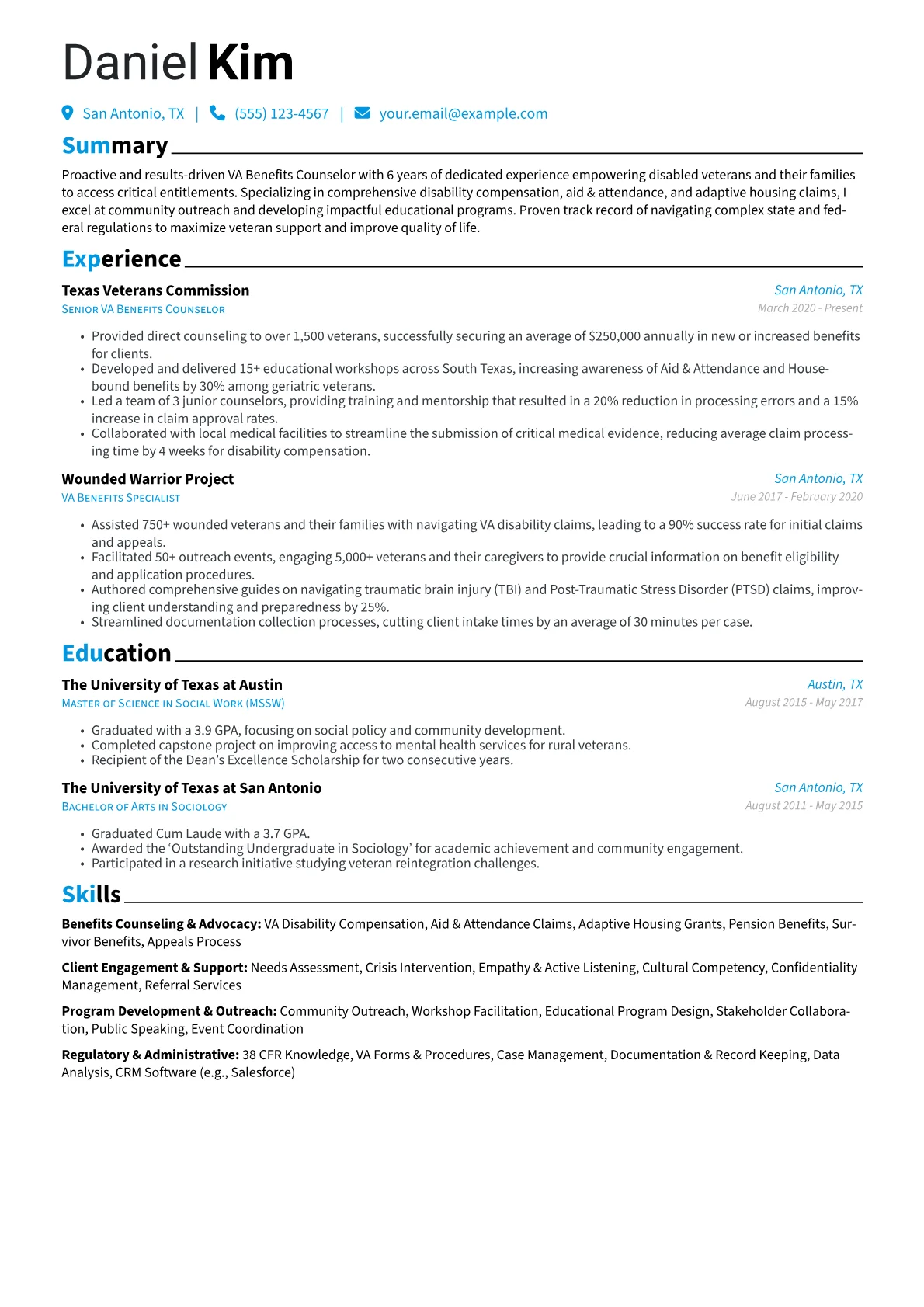 Benefits Counseling version - Page 1
