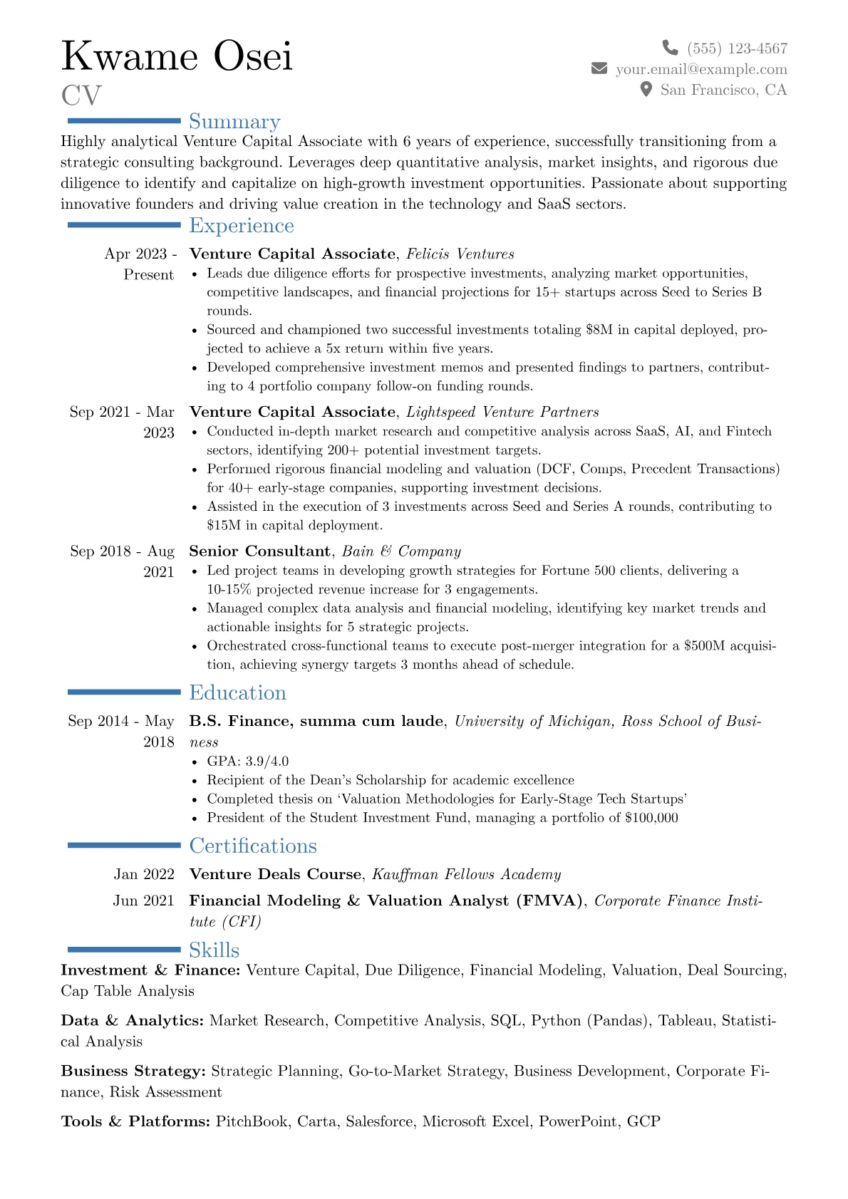 Career changer version - Page 1