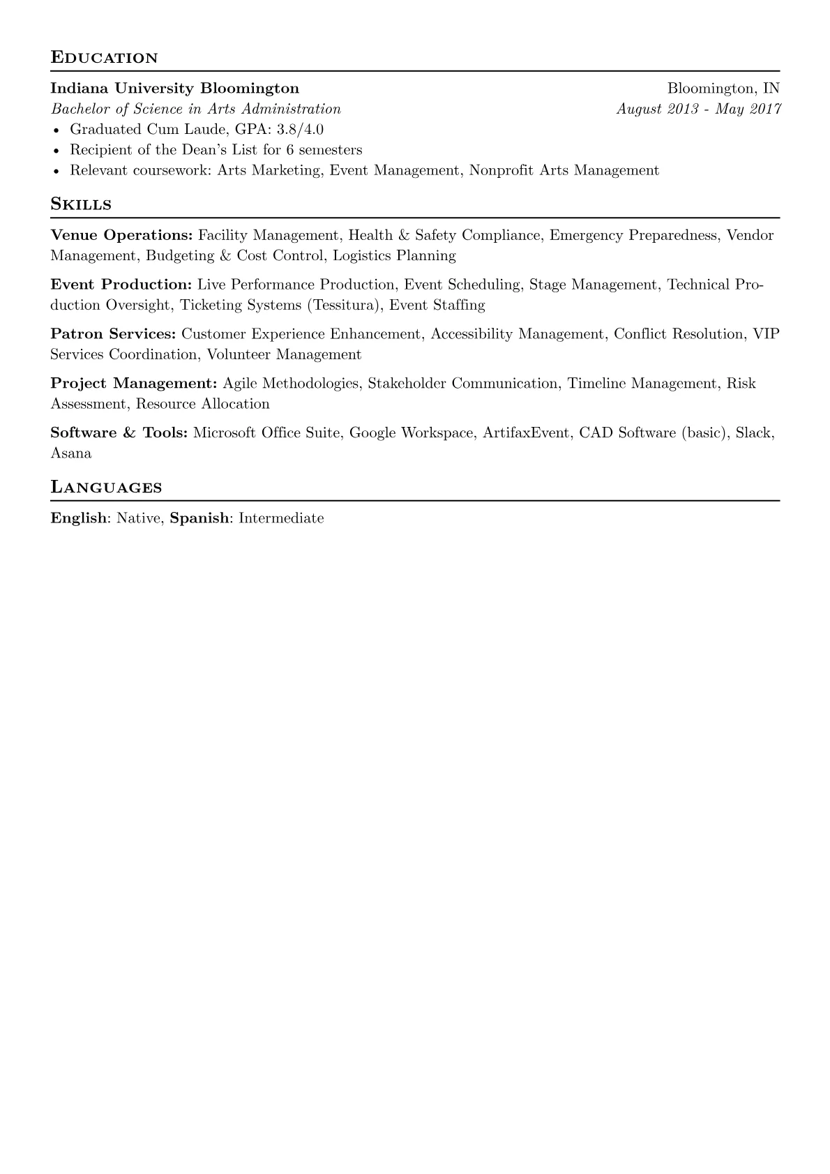 Performing Arts Venue version - Page 2