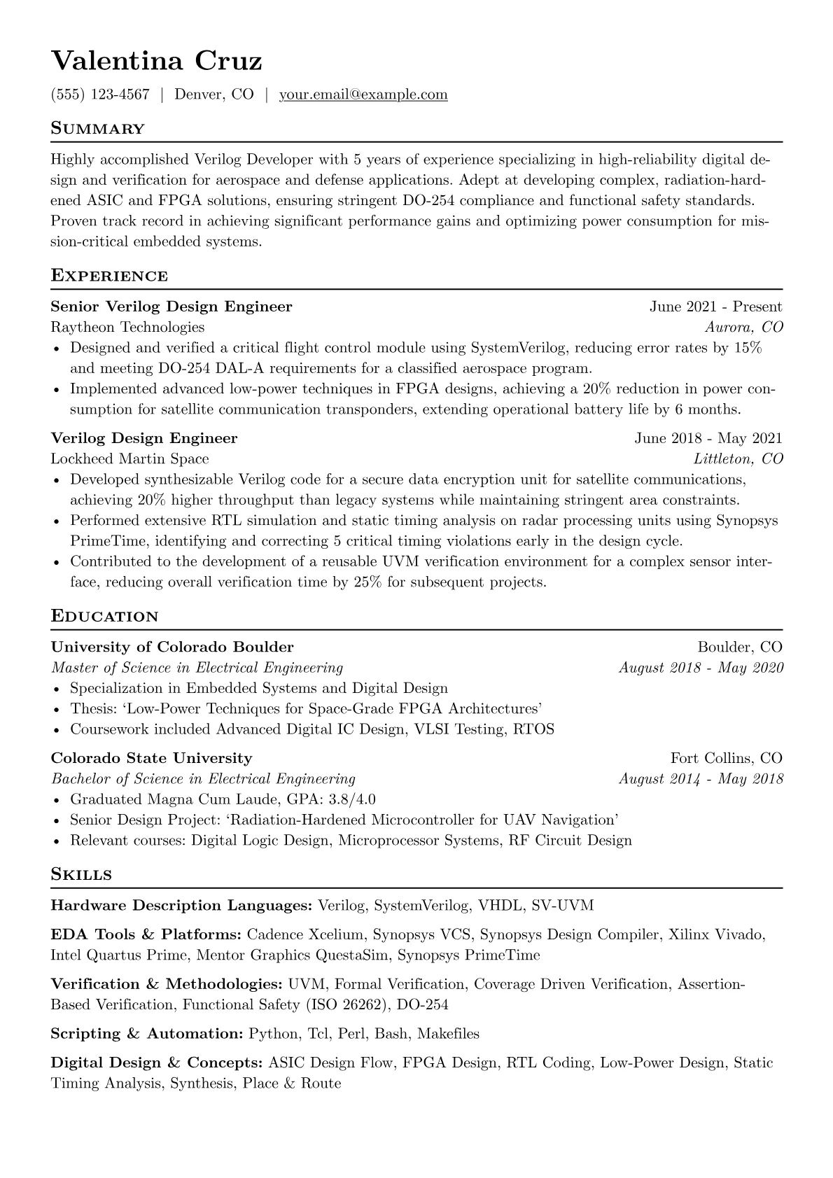 Verilog Developer version - Page 1