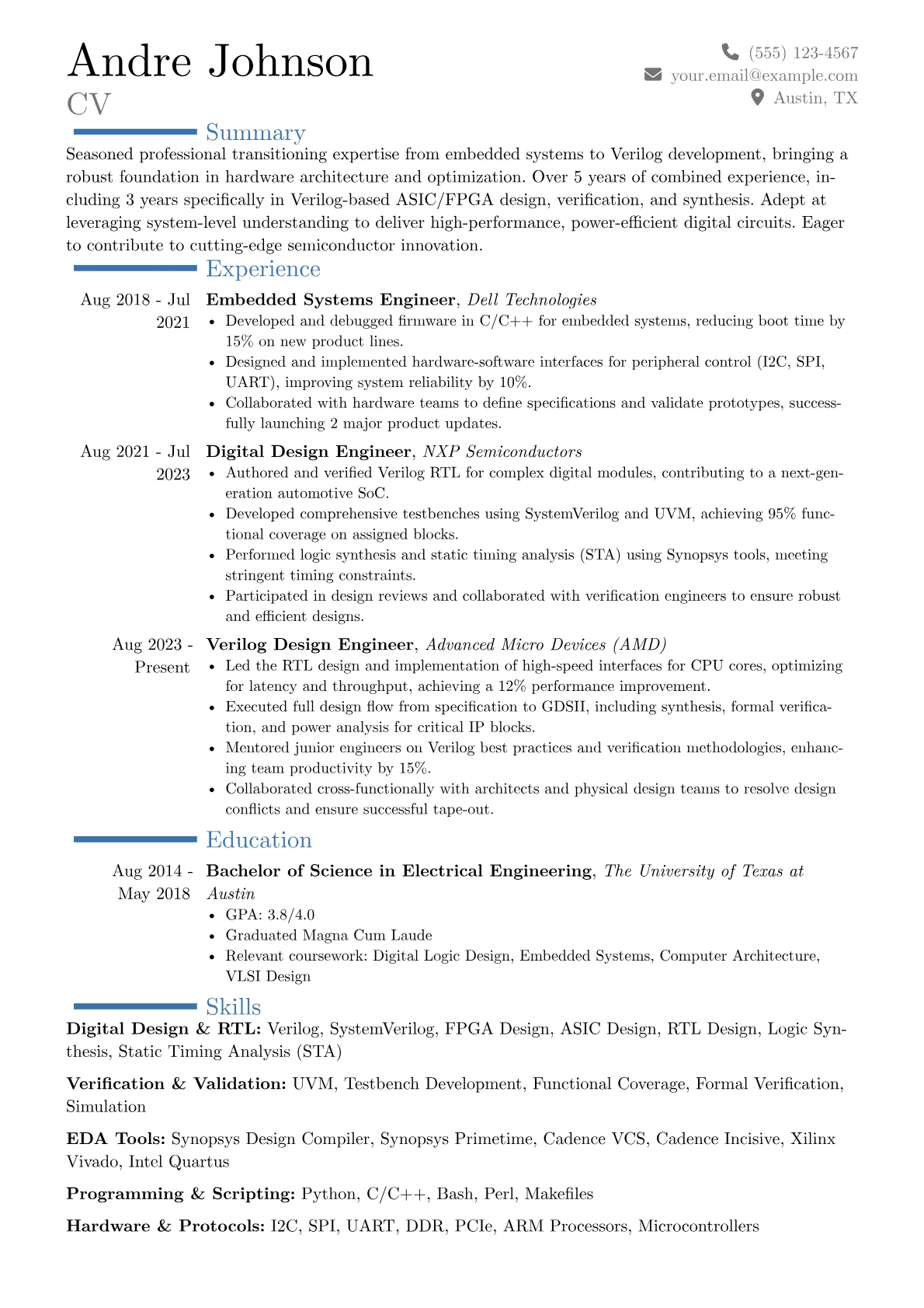 Career changer version - Page 1